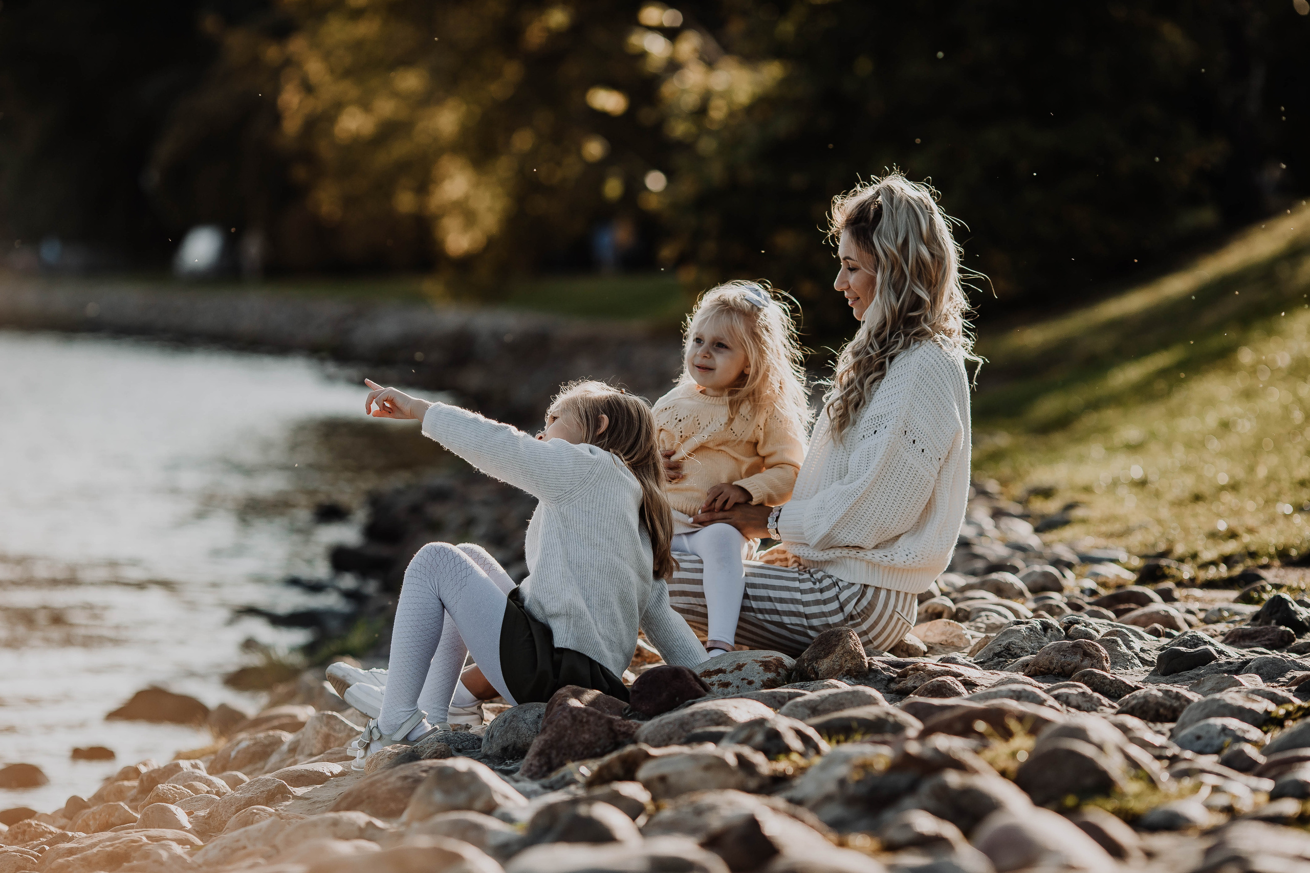Марина и её девочки. Фотограф