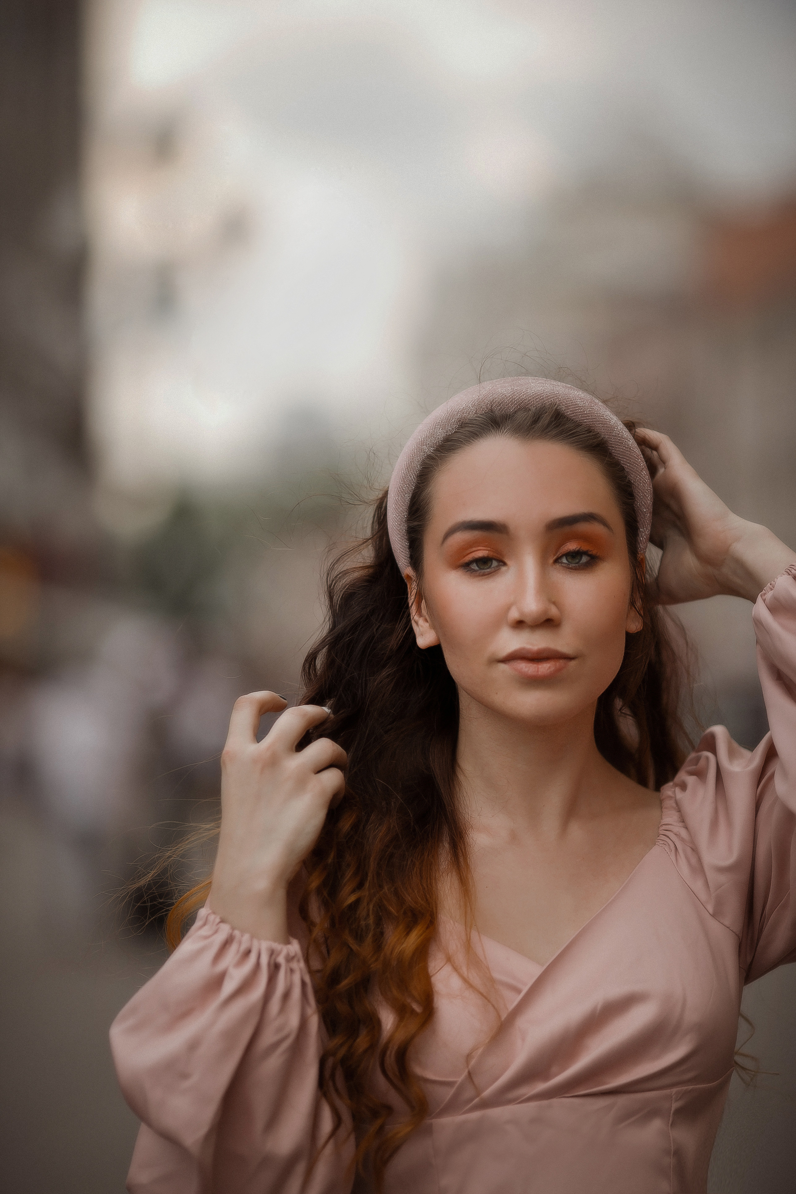 Виктория. Прогулка на Арбате. Фотограф