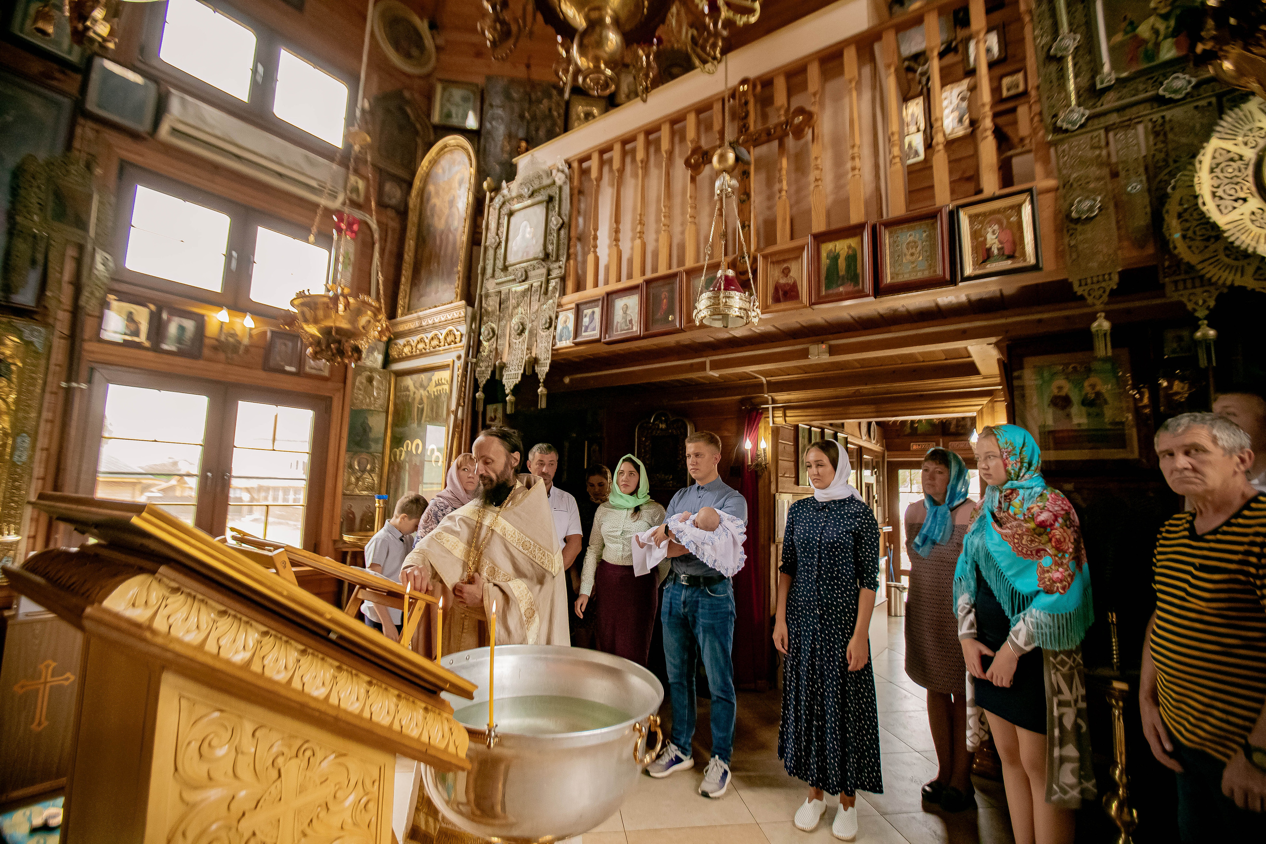 Крещение Гордея. Фотограф