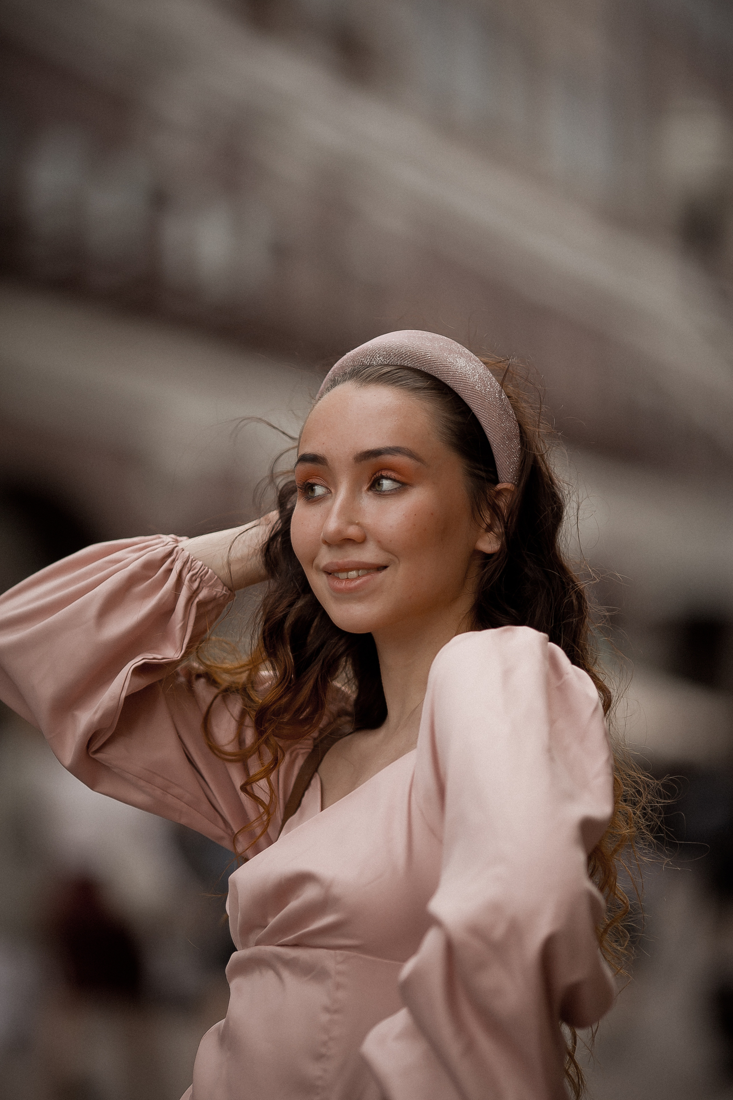 Виктория. Прогулка на Арбате. Фотограф