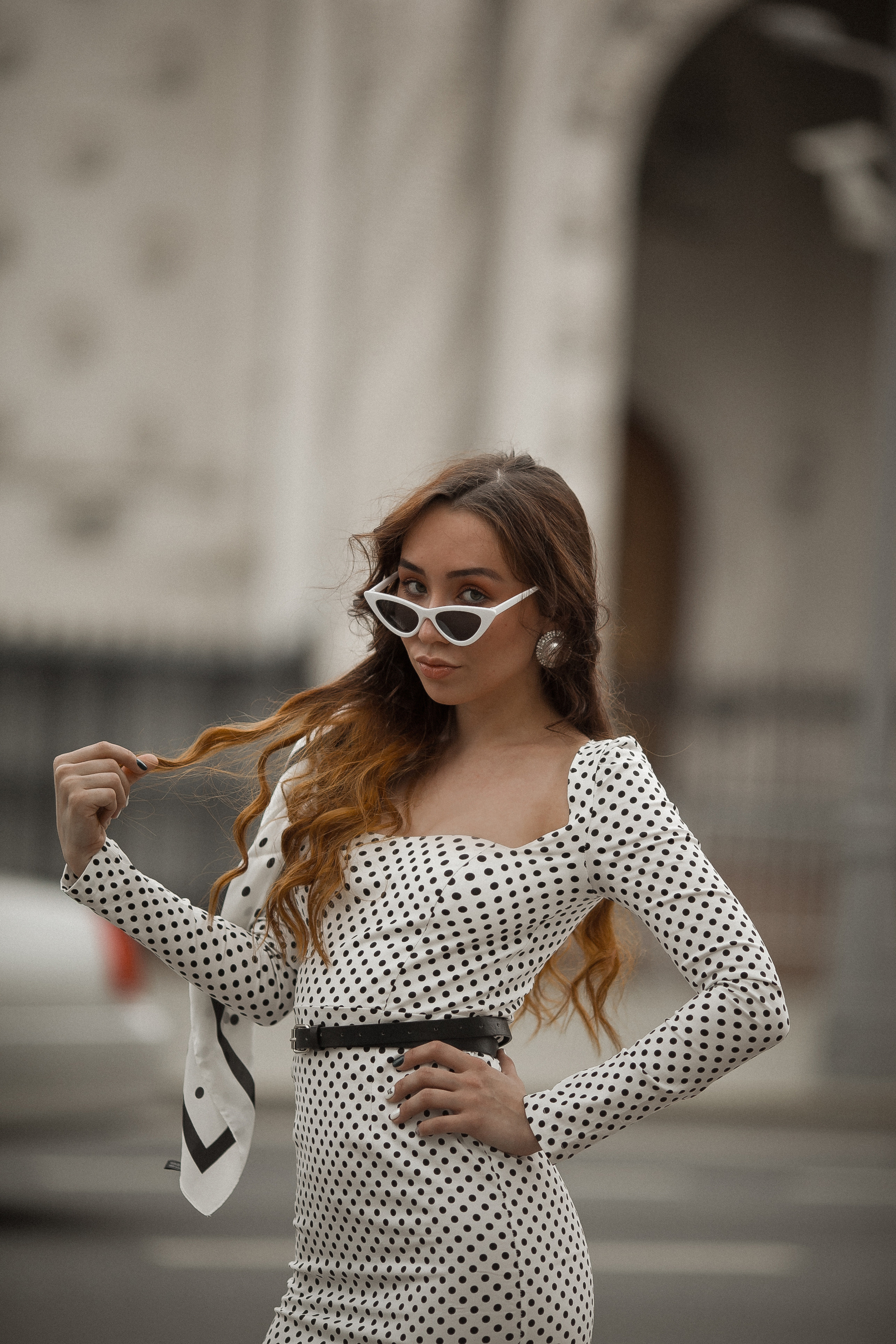 Виктория. Прогулка на Арбате. Фотограф