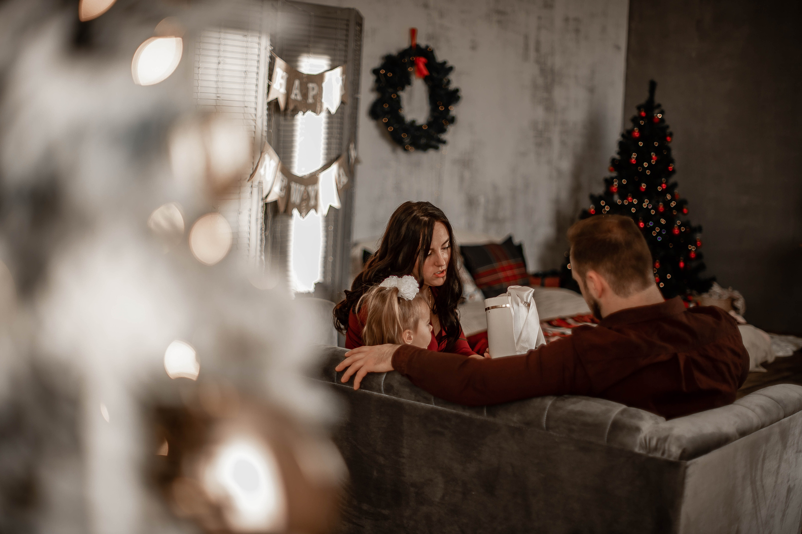 Новогодняя фотосессия для Вани, Кристины и Вари. Фотограф