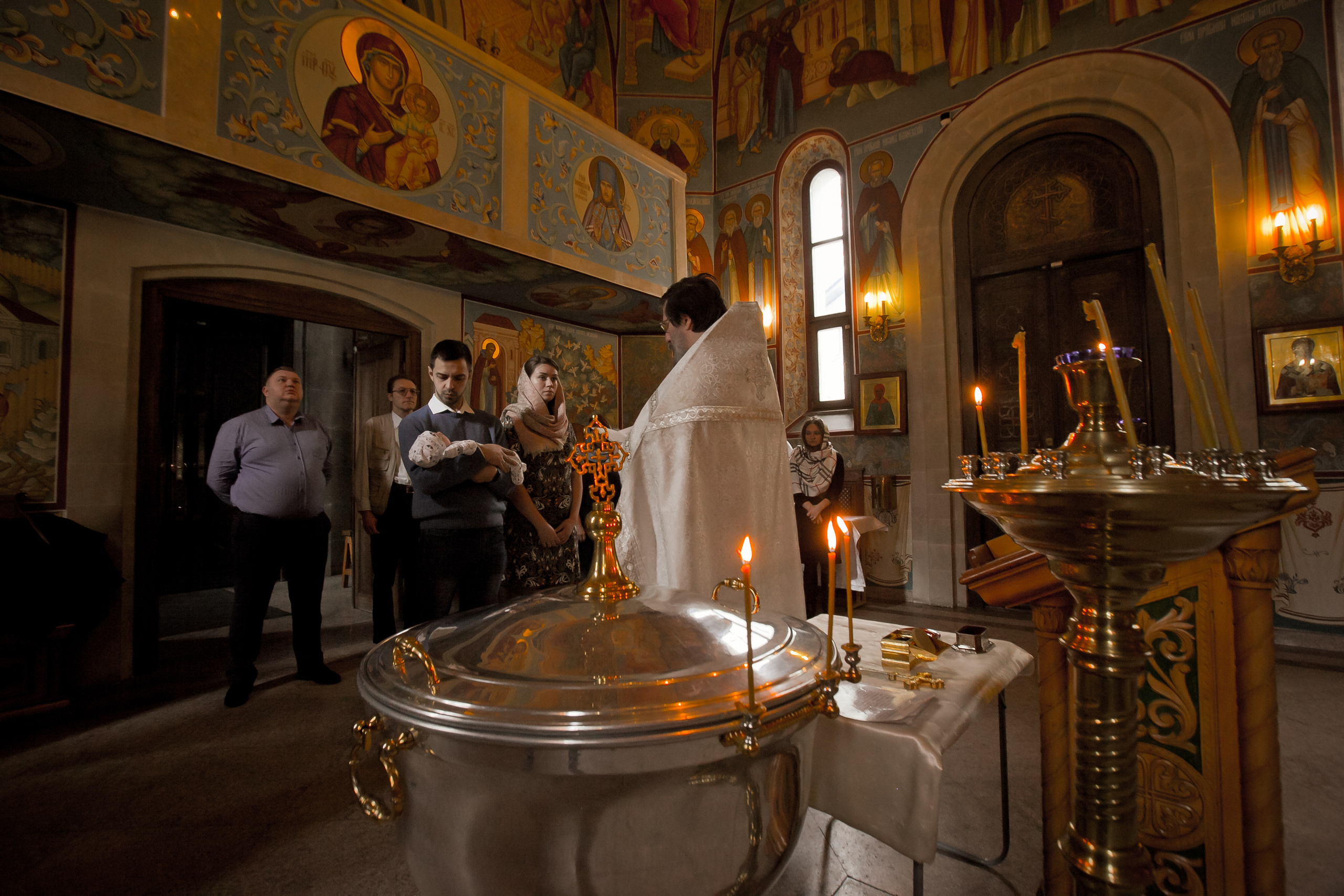 Крещение Валеры. Фотограф