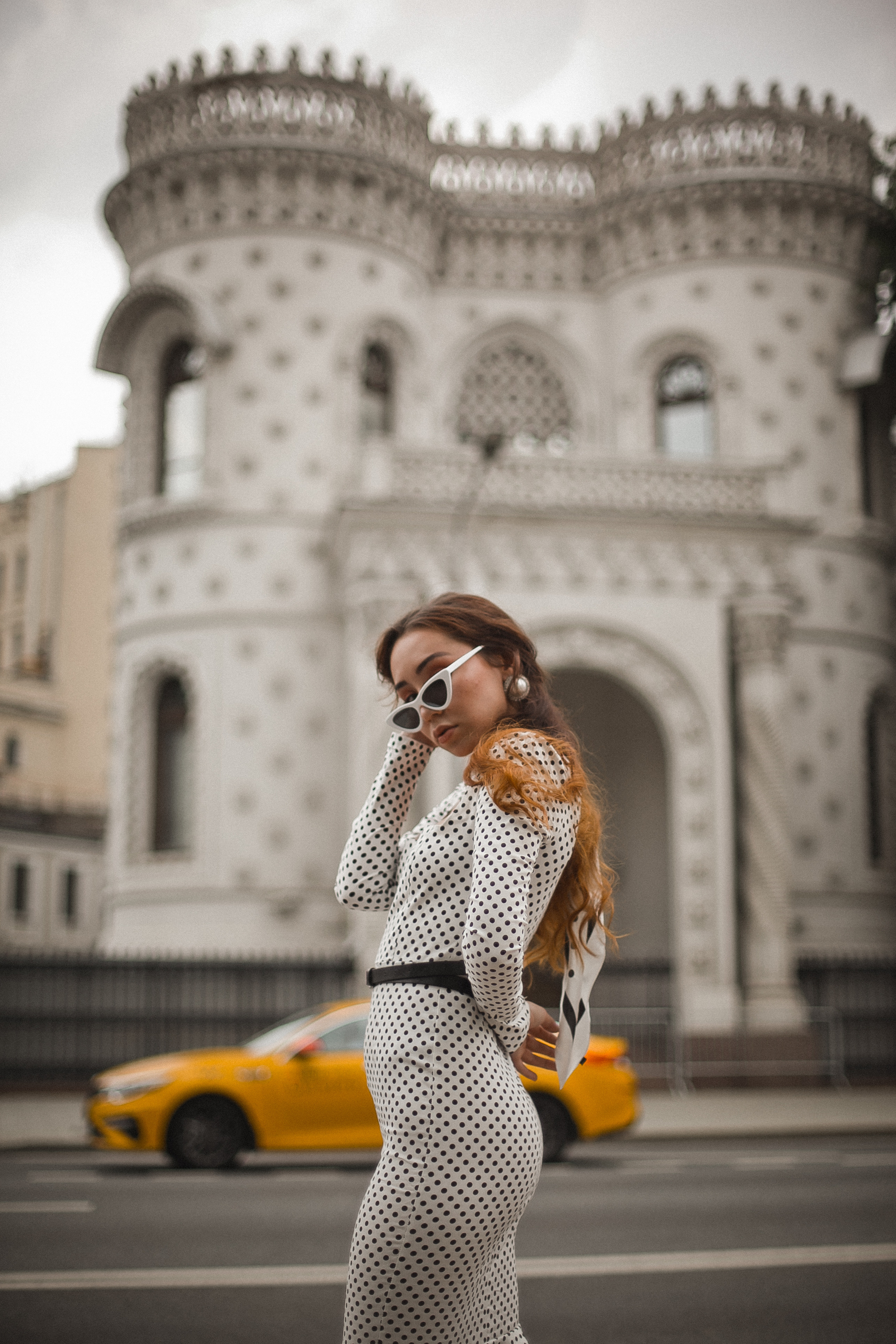 Виктория. Прогулка на Арбате. Фотограф