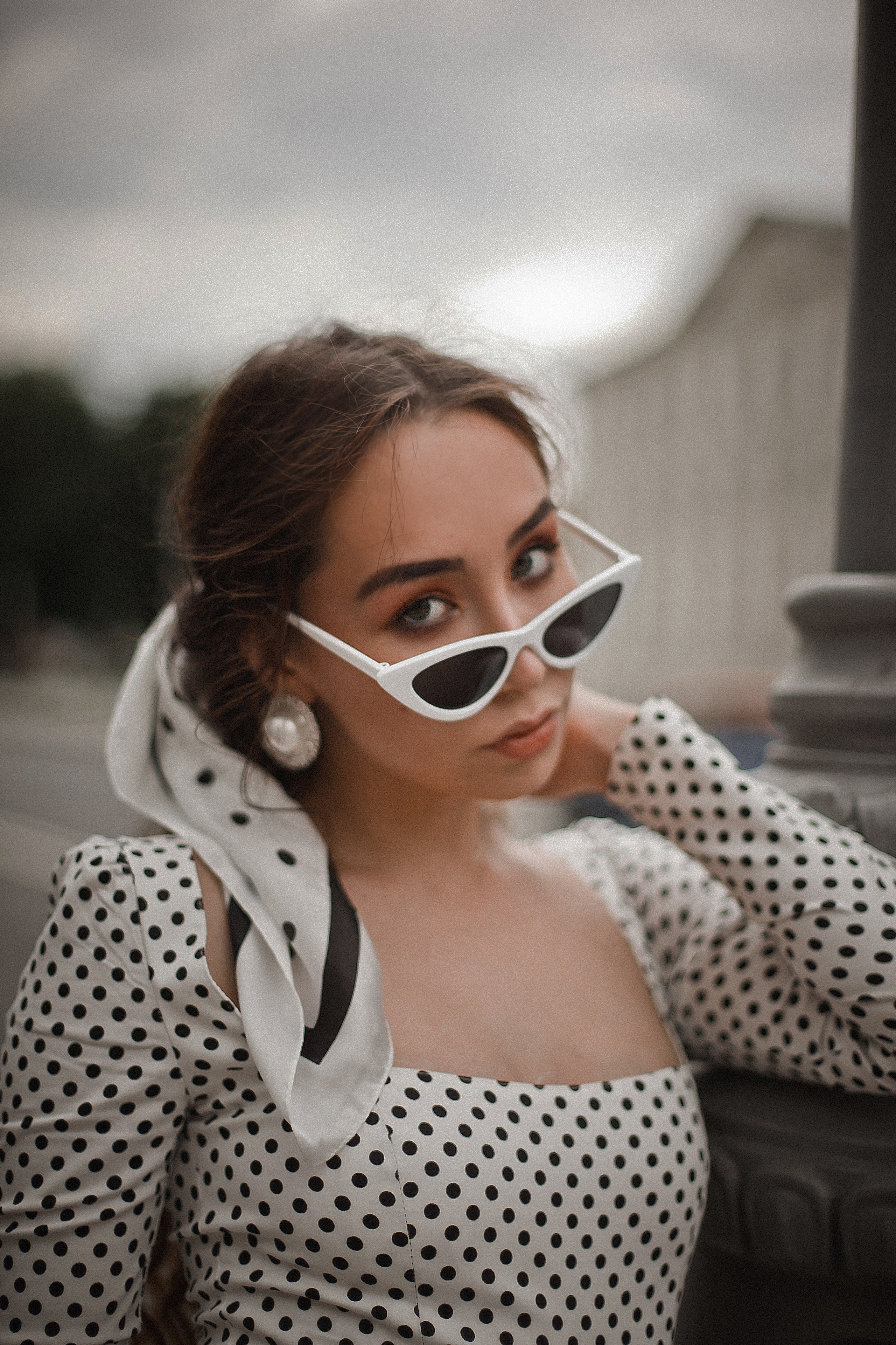 Виктория. Прогулка на Арбате. Фотограф