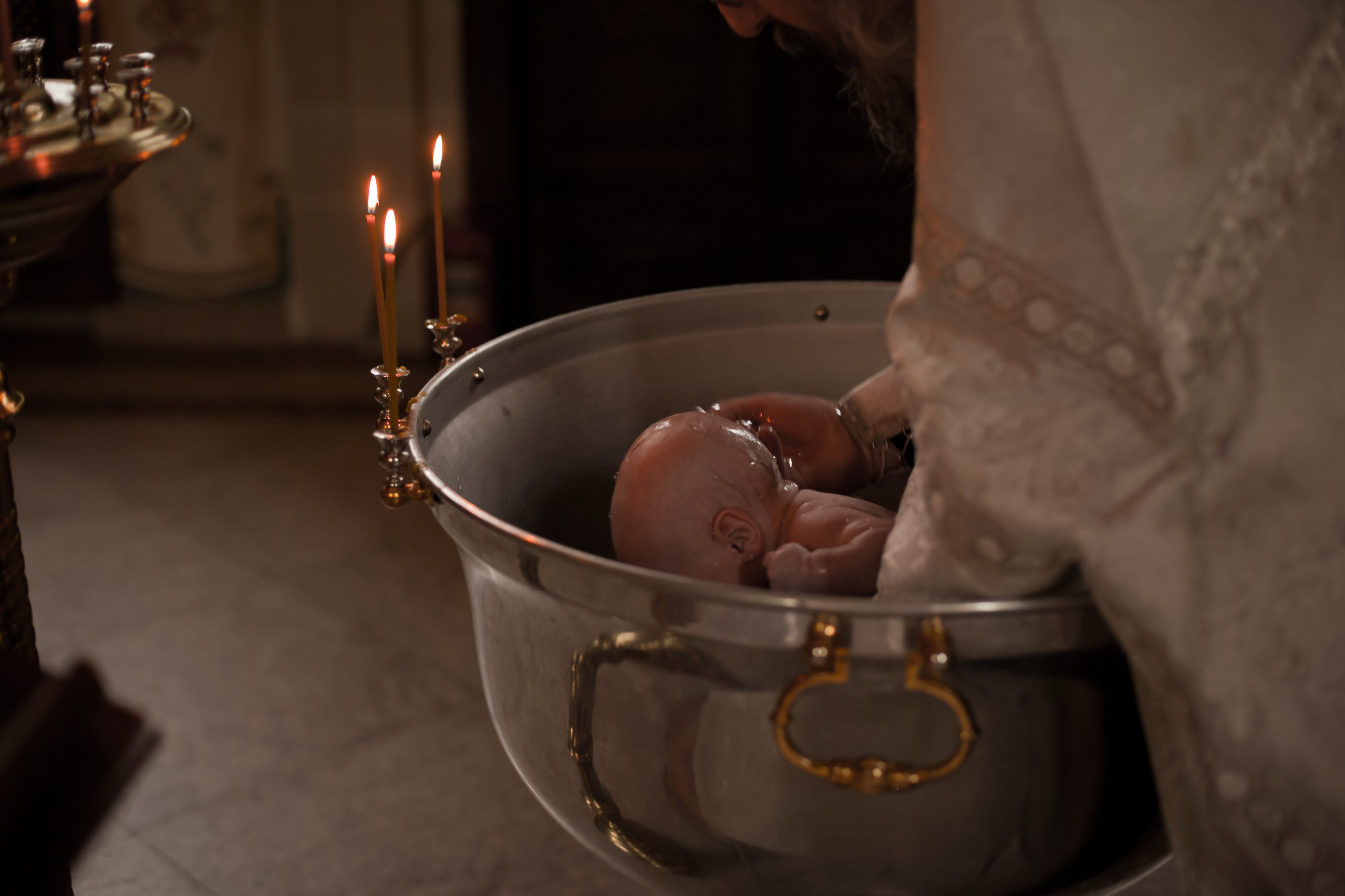 Крещение Валеры. Фотограф