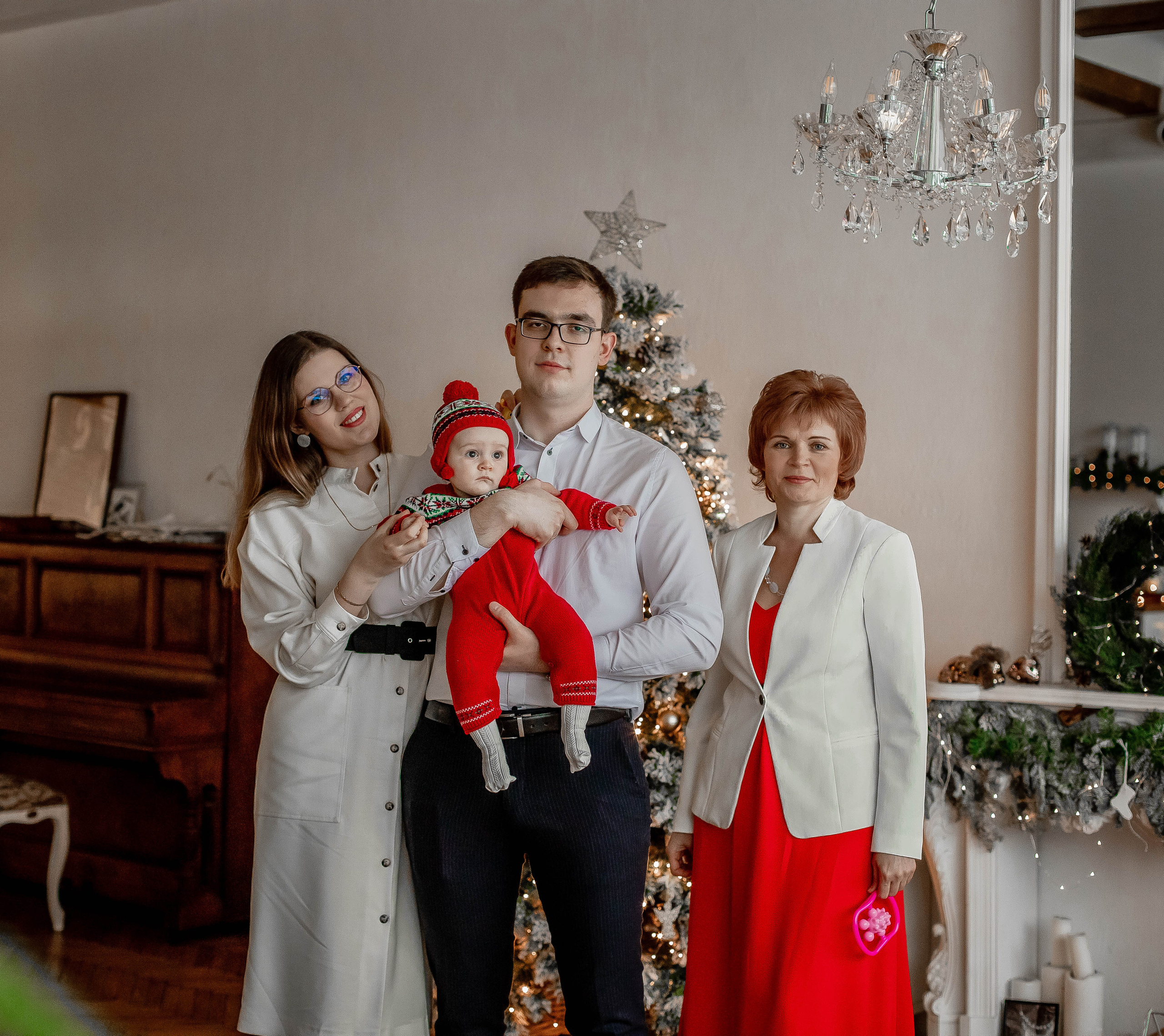 Дружная семейная фотосессия. Фотограф