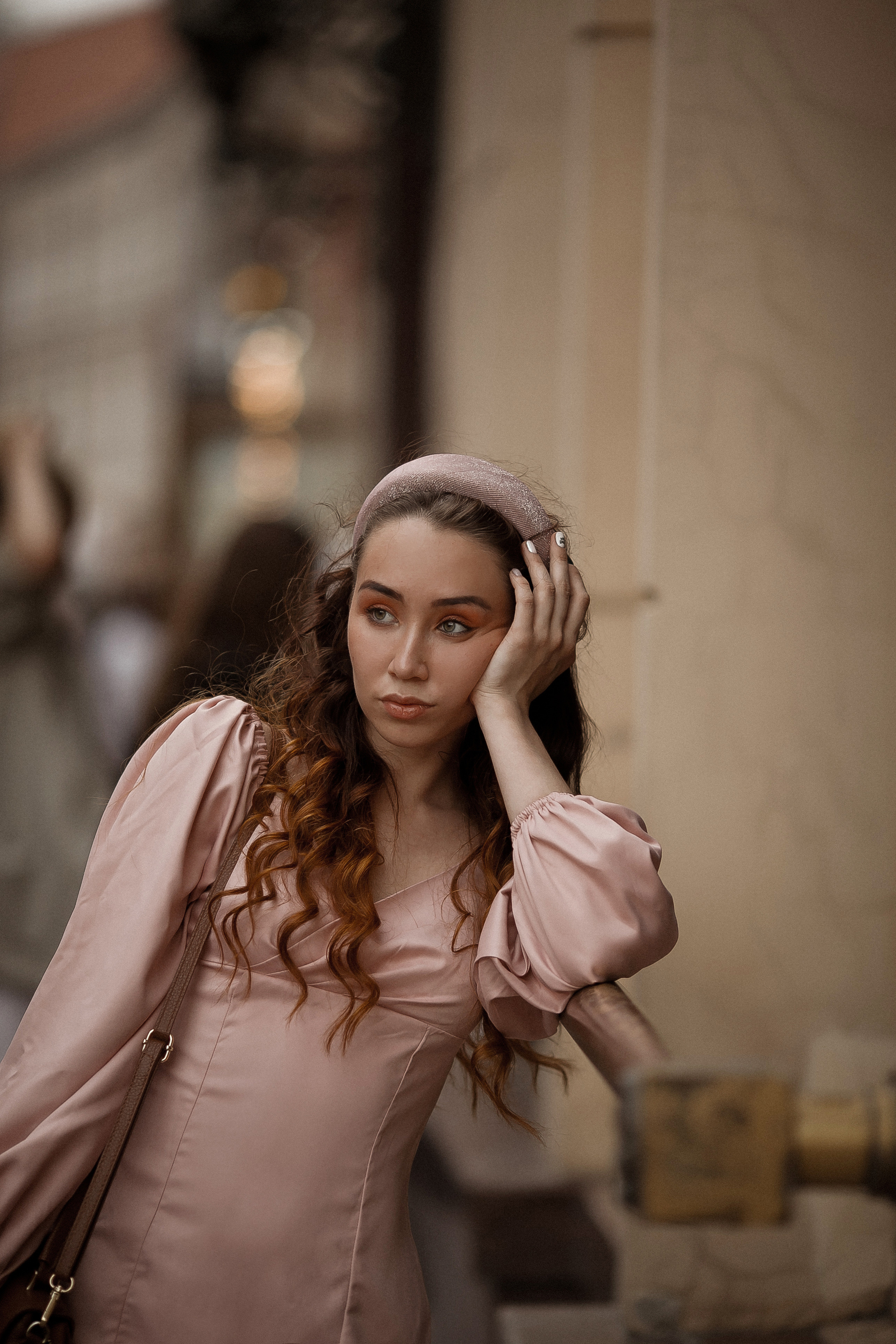 Виктория. Прогулка на Арбате. Фотограф