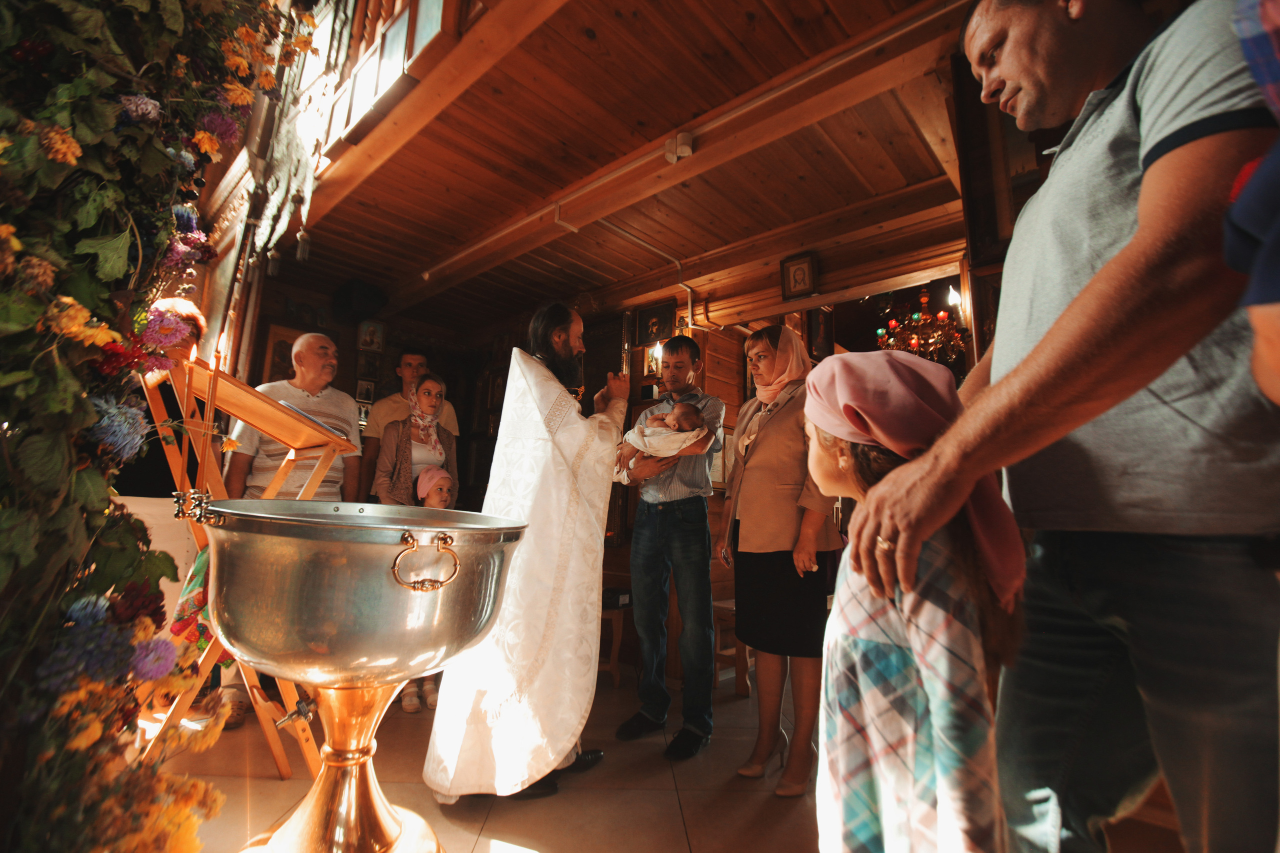 Крещение Вероники. Фотограф