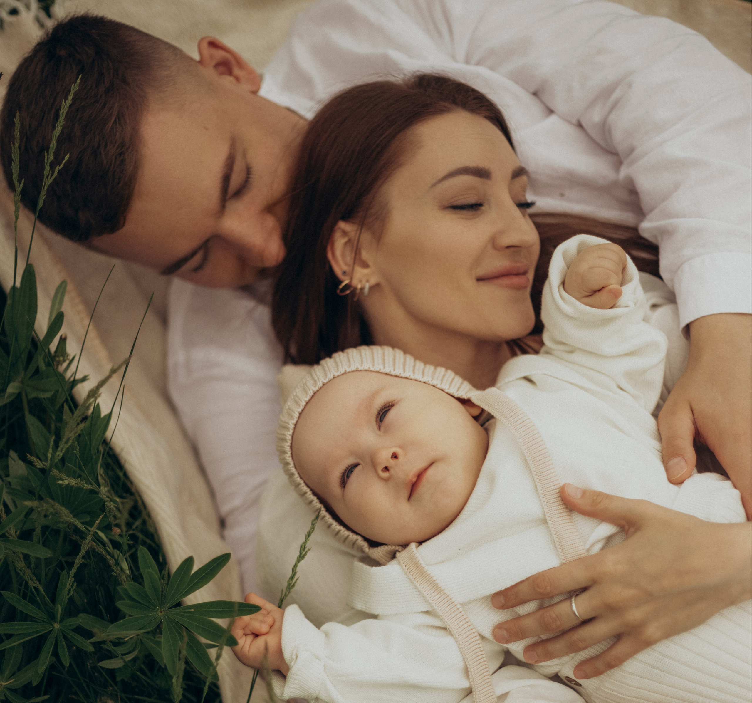 Иван, Мария и малыш Даня. Семейный фотограф в Москве