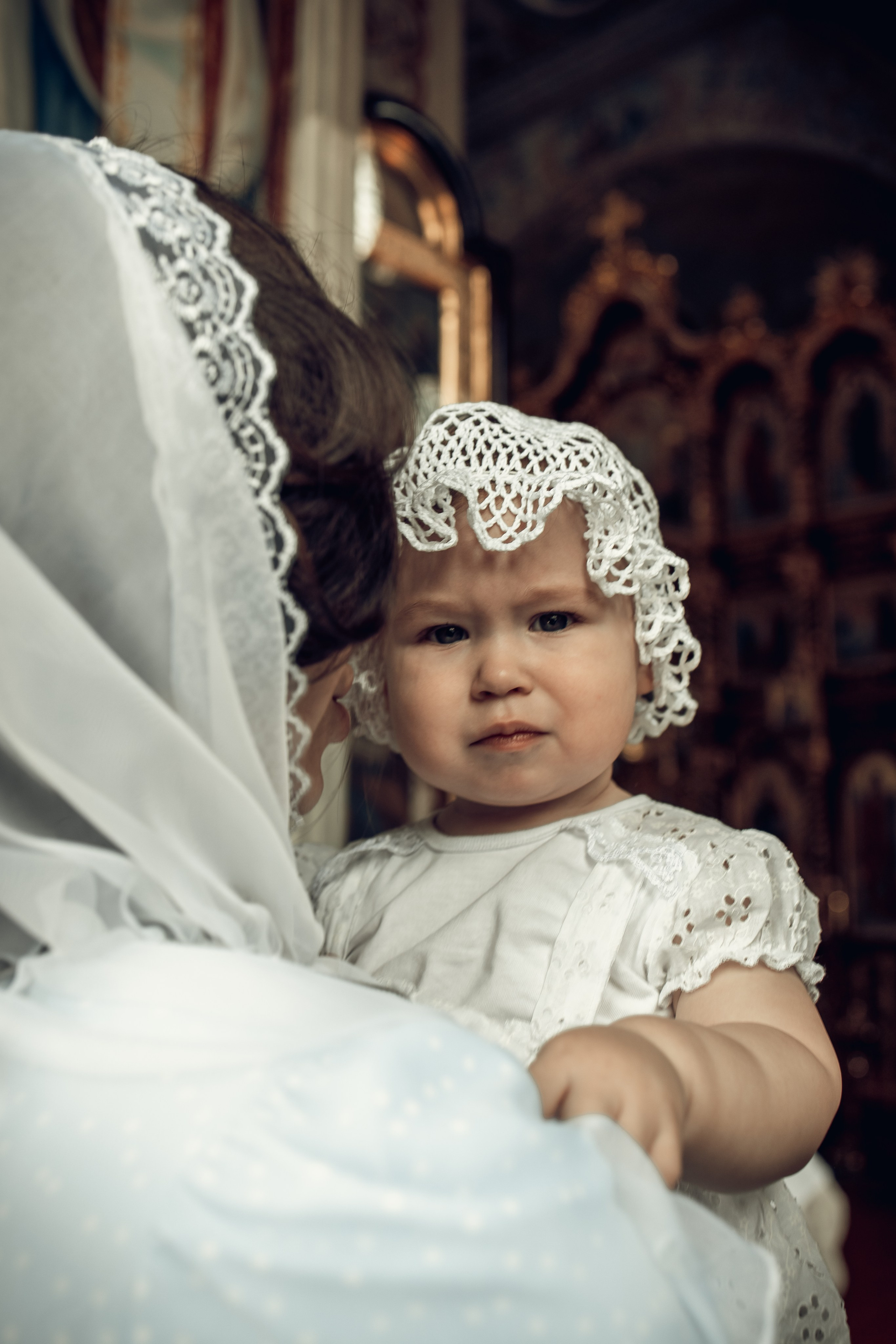 Таинство Крещения Василисы. Свято-Успенский храм. Свадебный фотограф Краснодар Инна Кириенко
