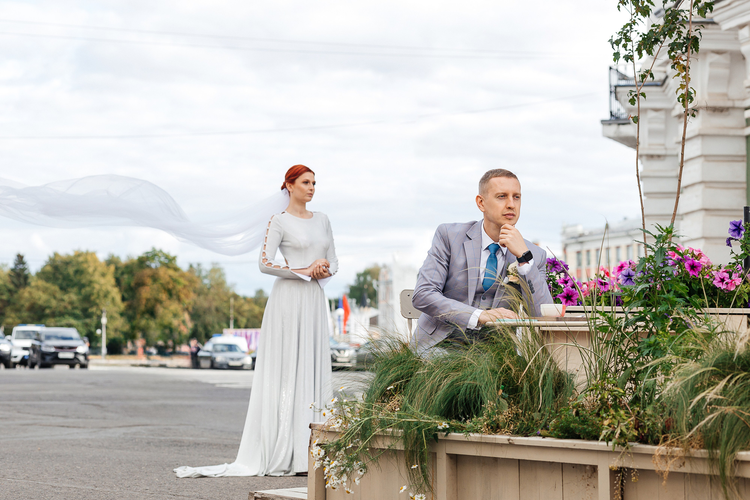 Фотосъемка невесты в эксклюзивном свадебном платье. Олег Сверчков | Свадебный фотограф Вологда