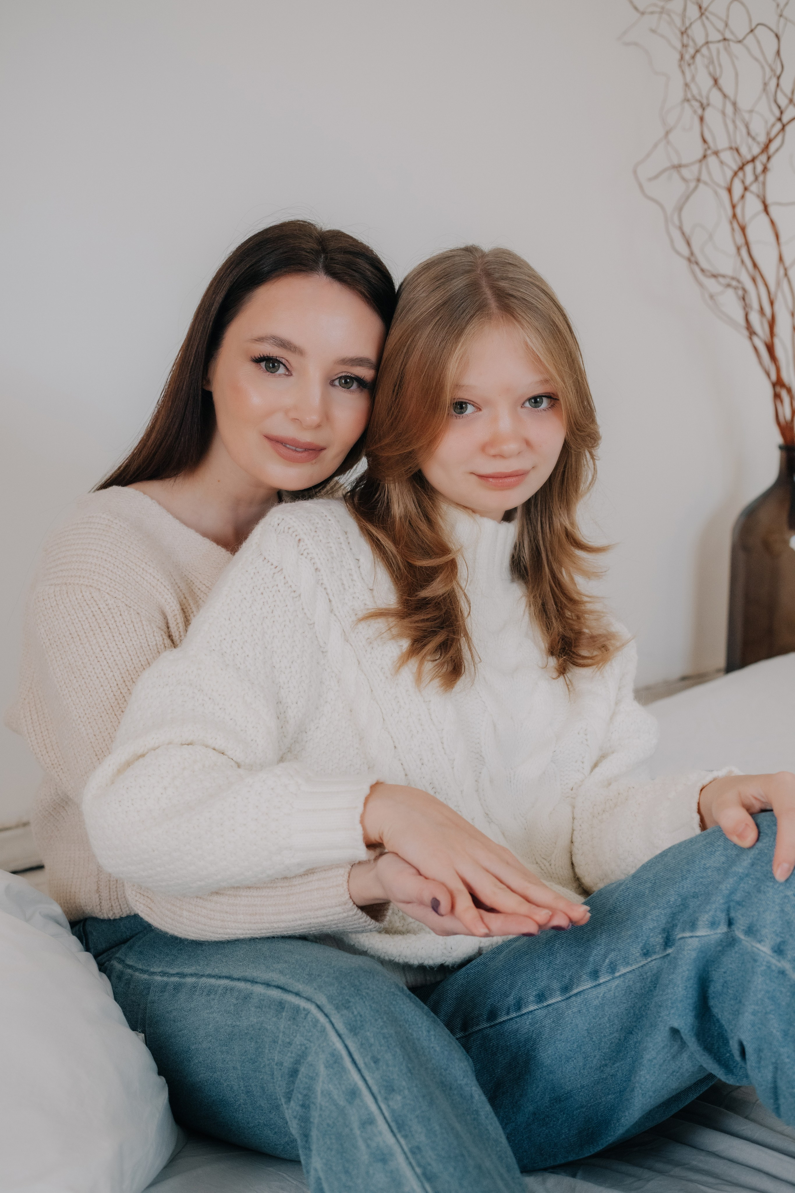 Полина и Мария (Видное студия У подруг). Семейный и свадебный фотограф Видное Москва Екатерина Пятова