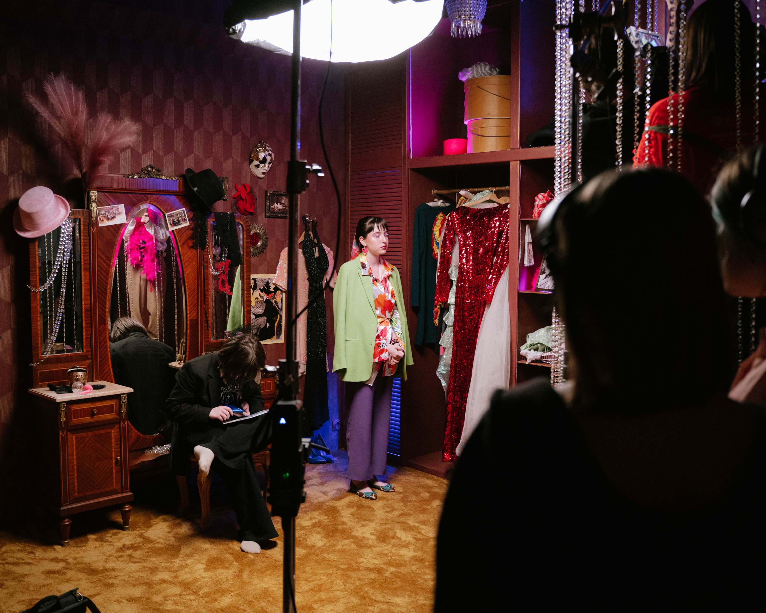 Бэкстейдж фотосессия (репортажа сьемка). TENZO | Creative Producer / Art Director