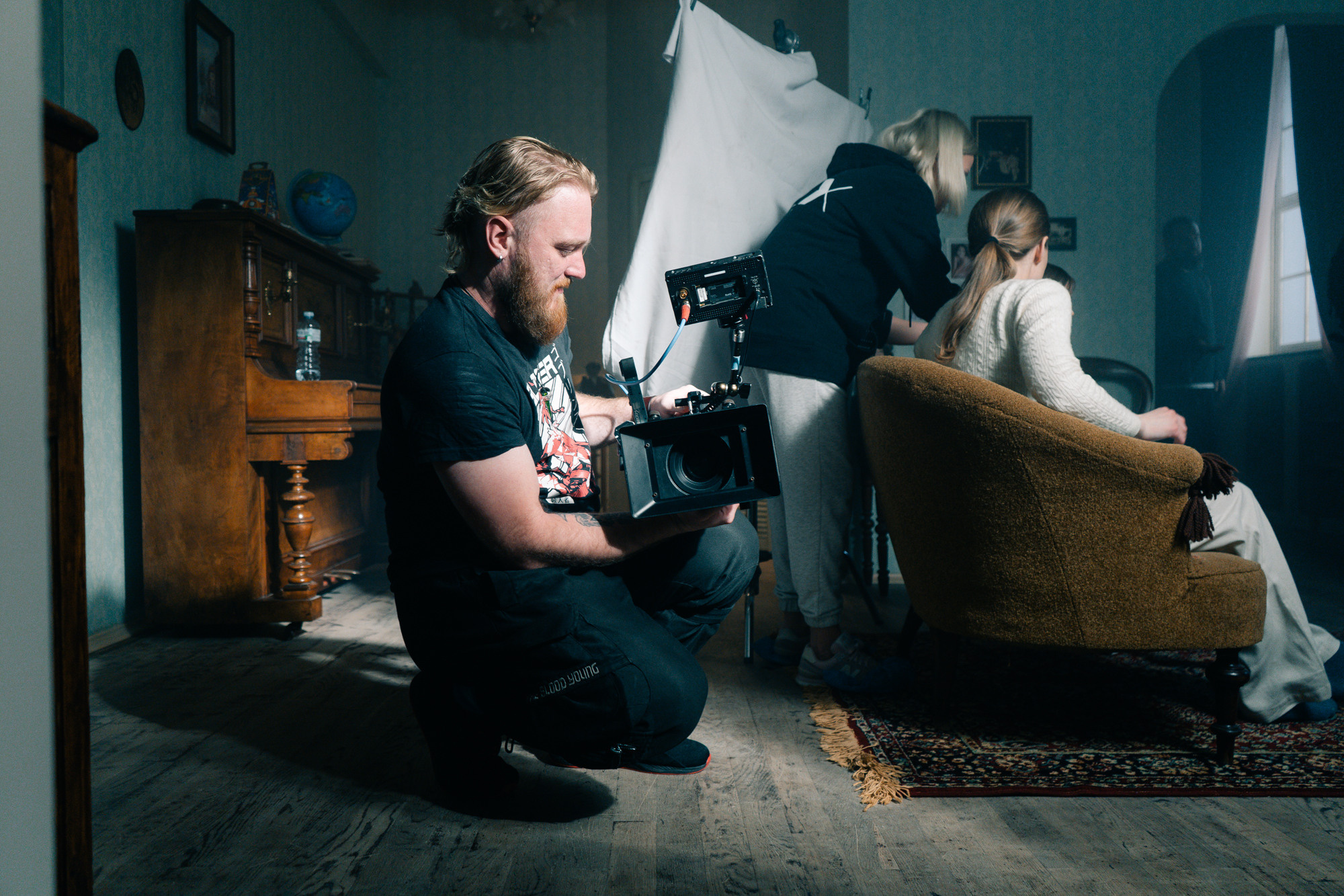 Backstage (BTS) from the filming of an advertisement for Transneft / Съёмки рекламы для Транснефть. TENZO | Creative Producer / Art Director