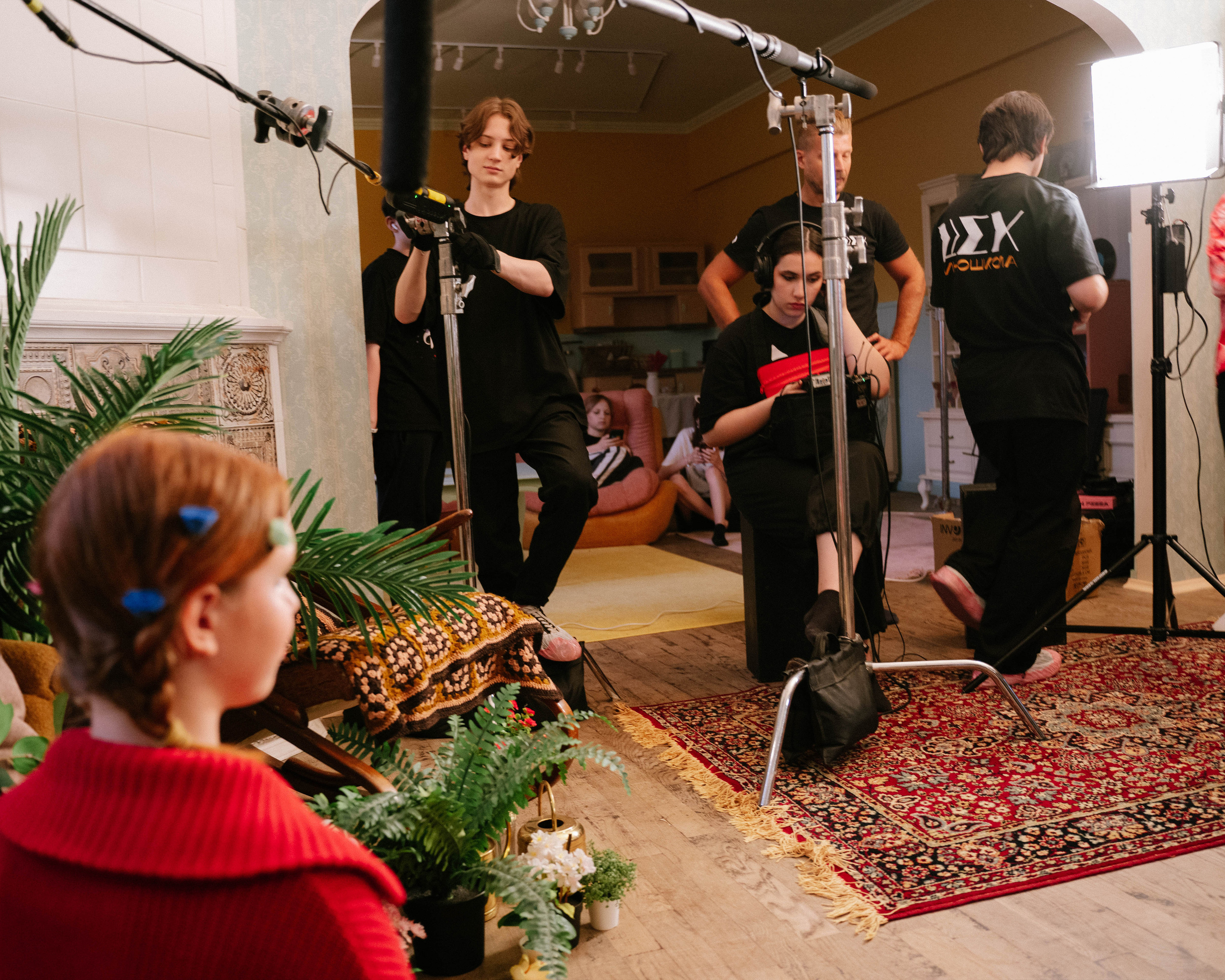 Бэкстейдж фотосессия (репортажа сьемка). TENZO | Creative Producer / Art Director