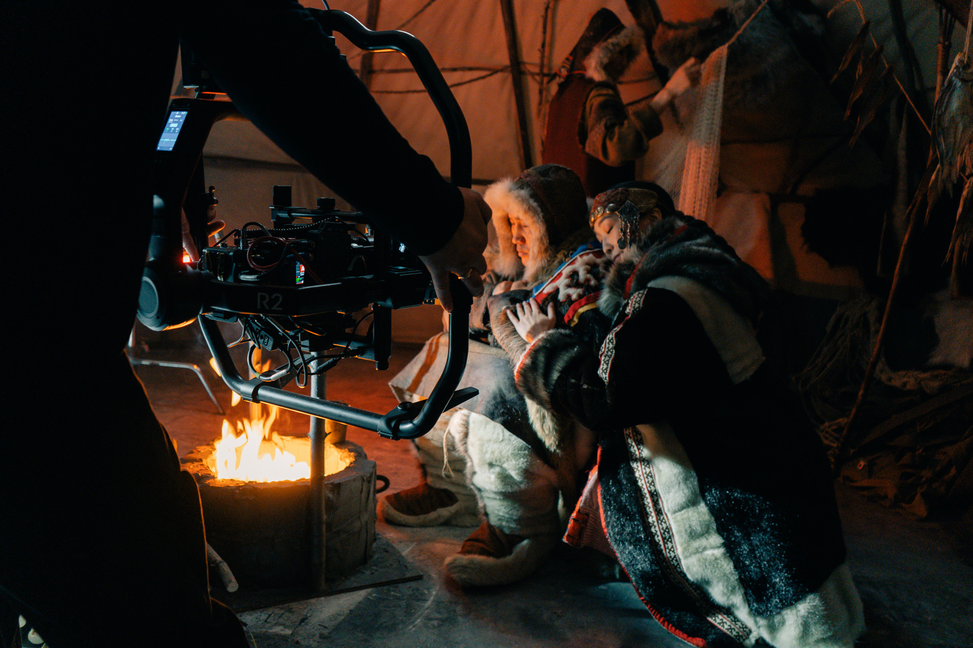 Backstage (BTS) from the filming of an advertisement for Transneft / Съёмки рекламы для Транснефть. TENZO | Creative Producer / Art Director