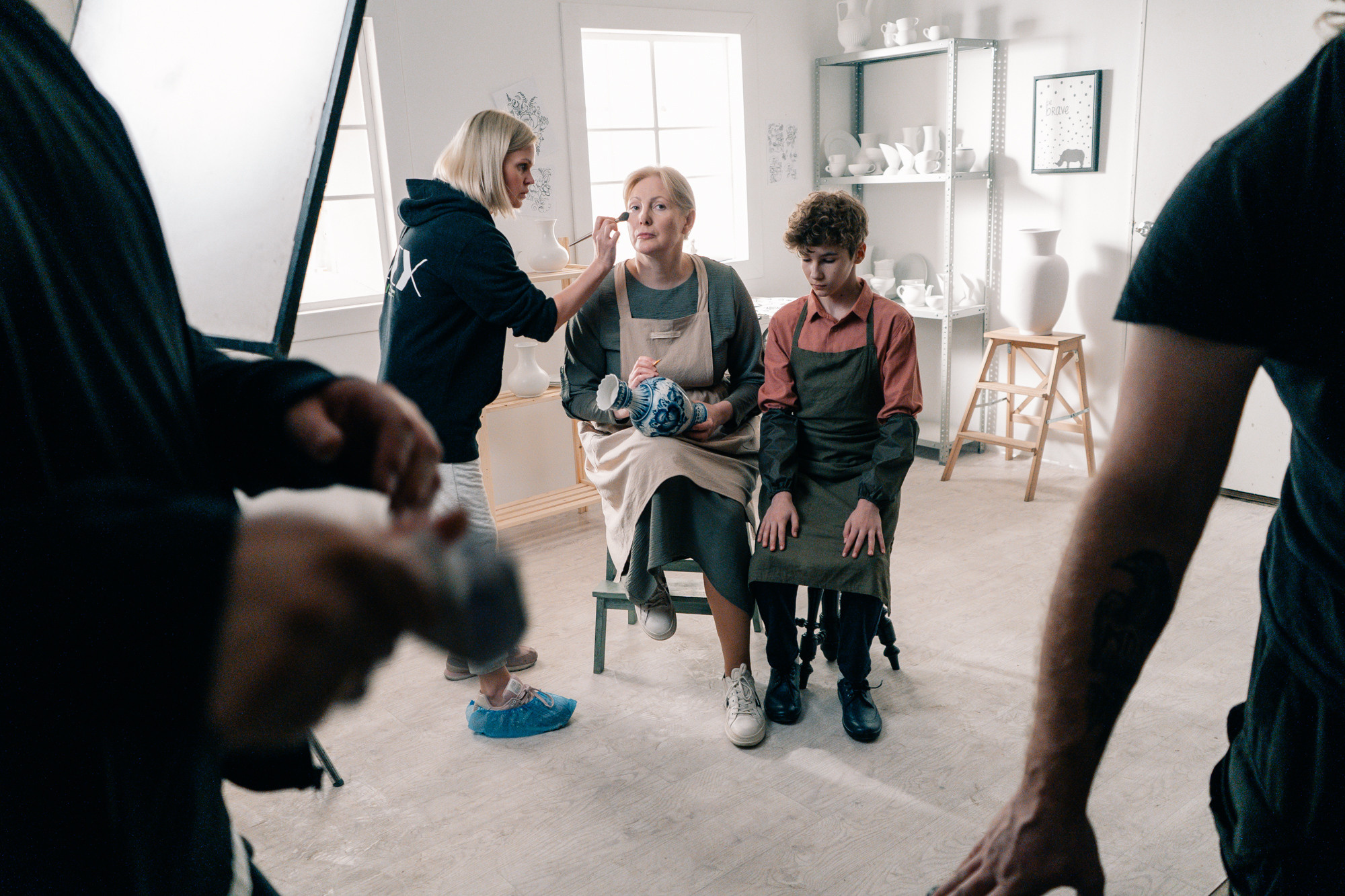 Backstage (BTS) from the filming of an advertisement for Transneft / Съёмки рекламы для Транснефть. TENZO | Creative Producer / Art Director