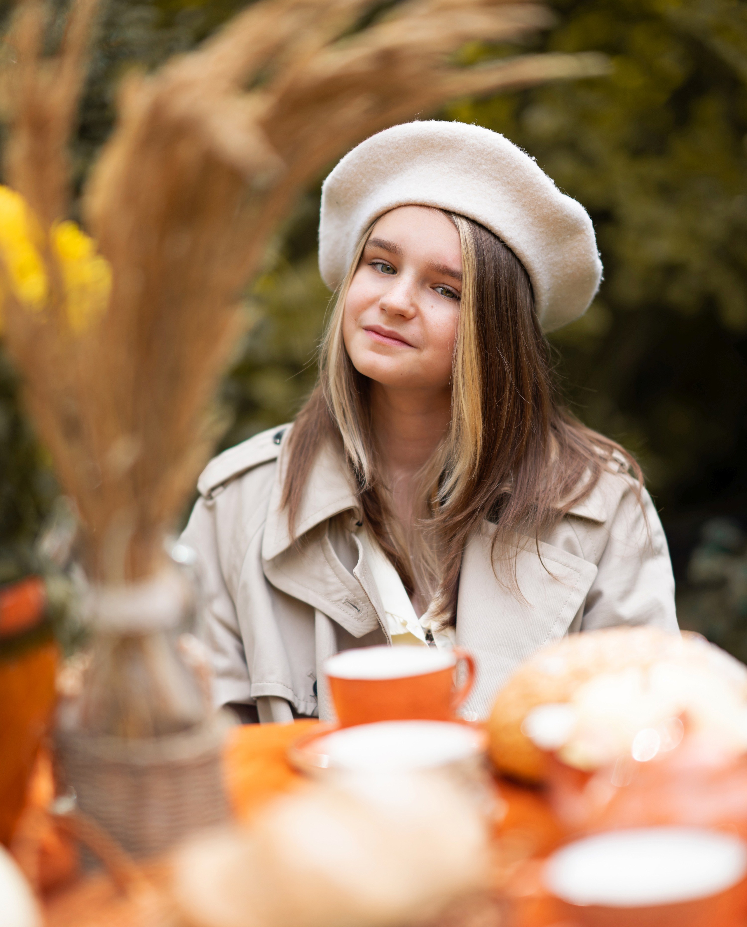 Осенние съемки на природе. Фотосессии в Москве. Анастасия Жукова