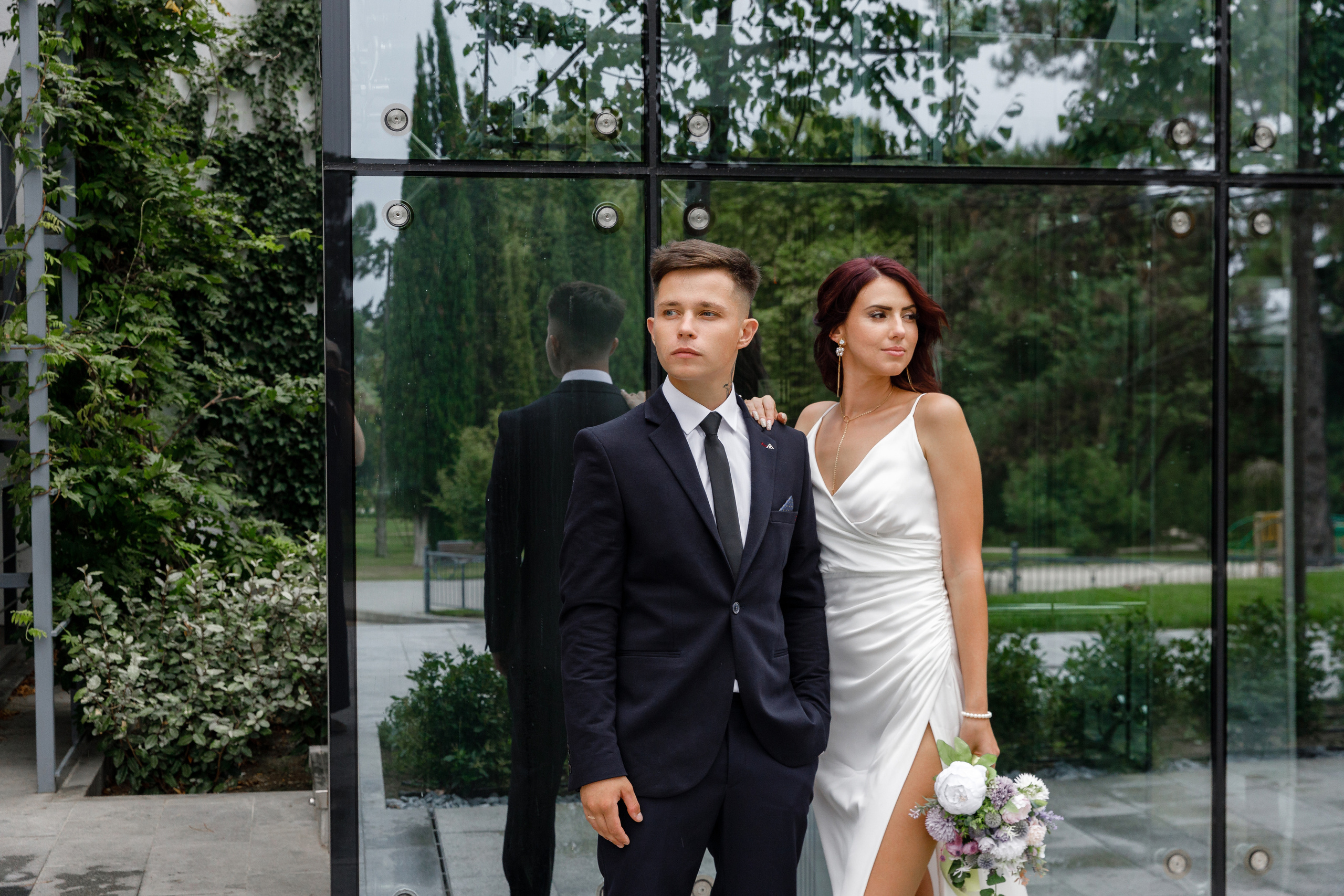 Прогулка под дождем. Анонс свадьбы Русланы и Евгения. Свадебный фотограф в Крыму и Севастополе Ольга Баскакова