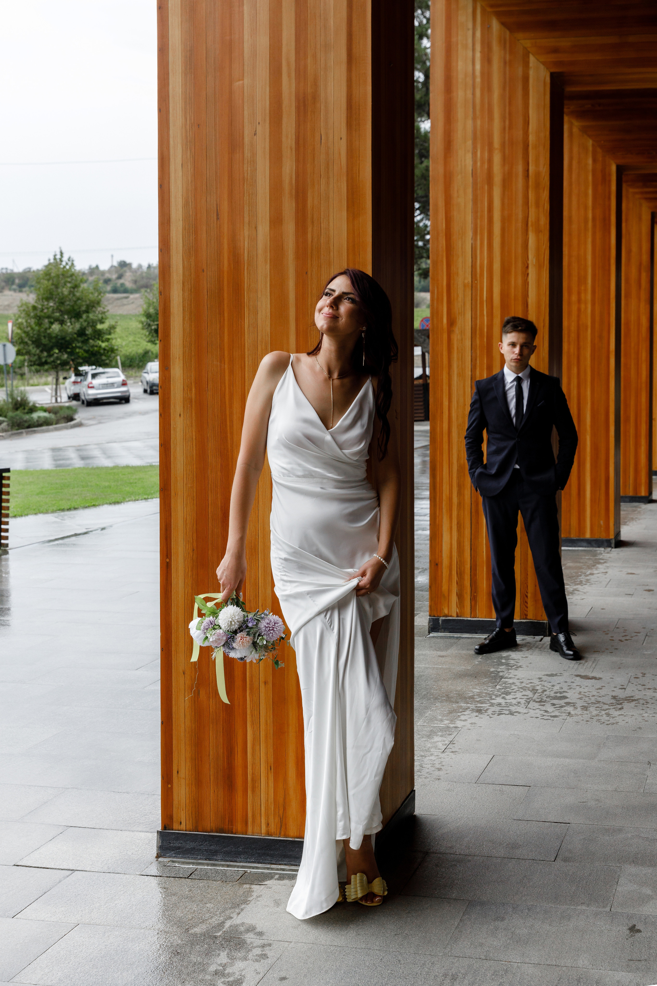 Прогулка под дождем. Анонс свадьбы Русланы и Евгения. Свадебный фотограф в Крыму и Севастополе Ольга Баскакова