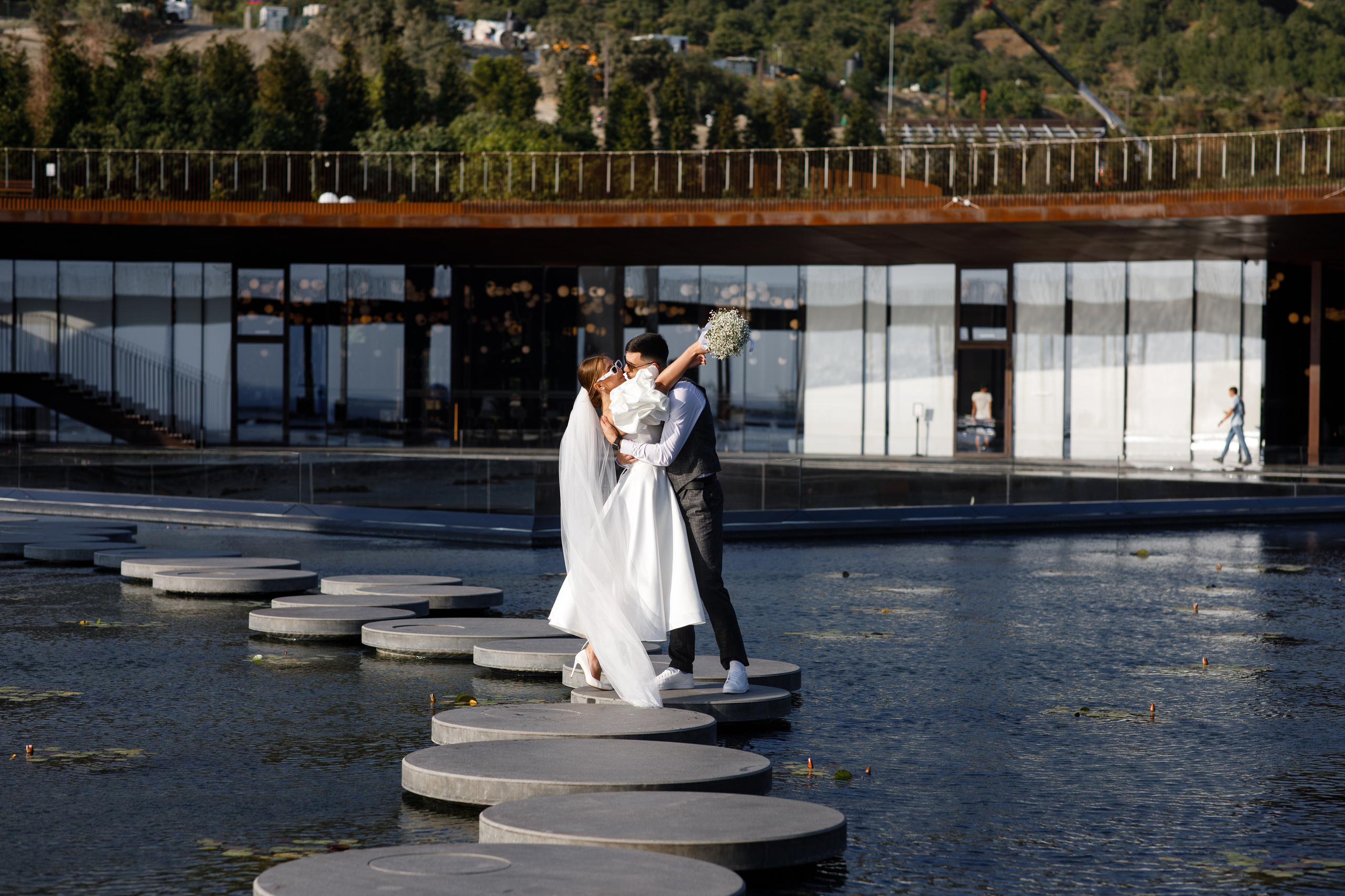 Винный парк, отель Мрия. Анонс свадьбы Юлии и Евгения. Свадебный фотограф в Крыму и Севастополе Ольга Баскакова