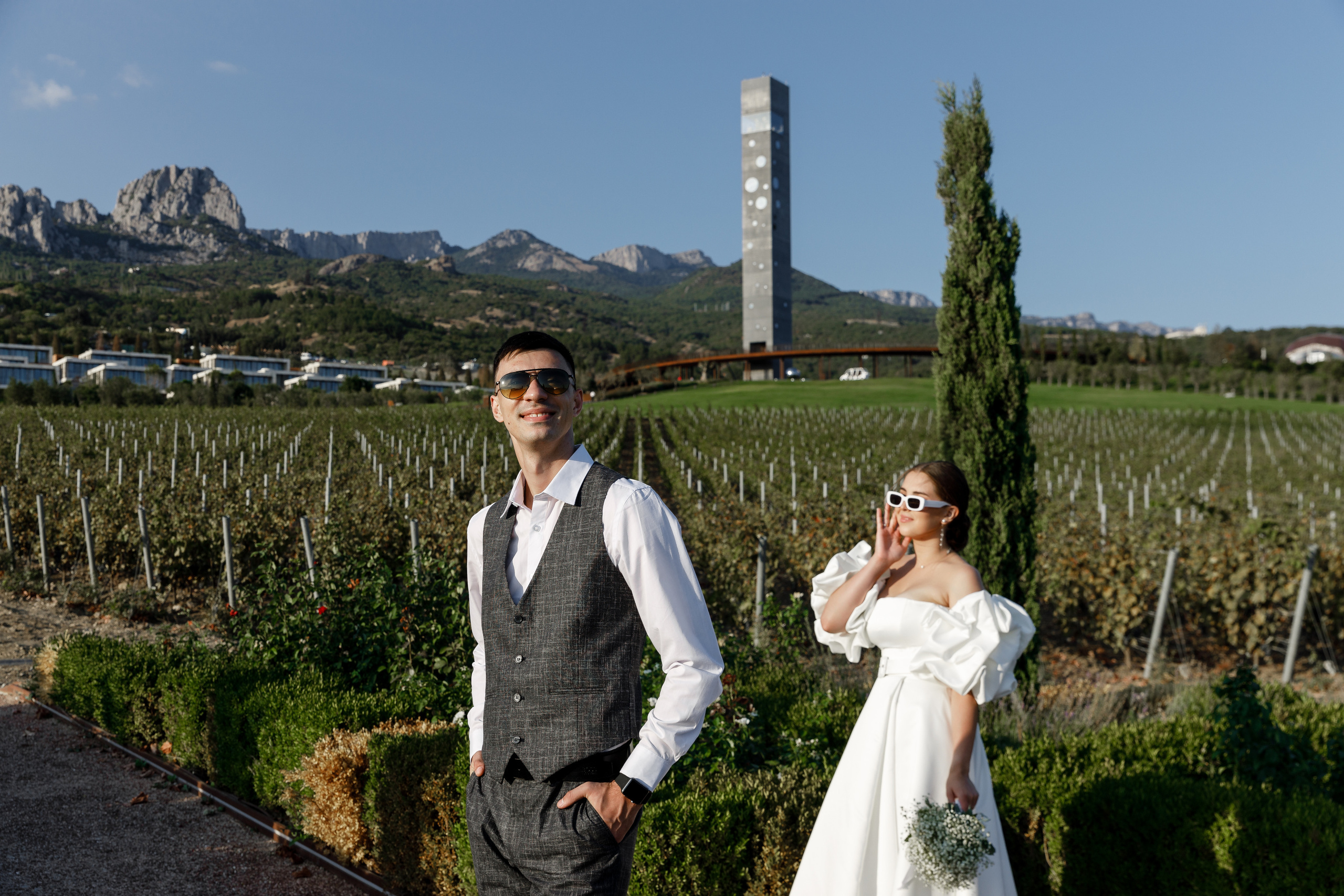 Винный парк, отель Мрия. Анонс свадьбы Юлии и Евгения. Свадебный фотограф в Крыму и Севастополе Ольга Баскакова