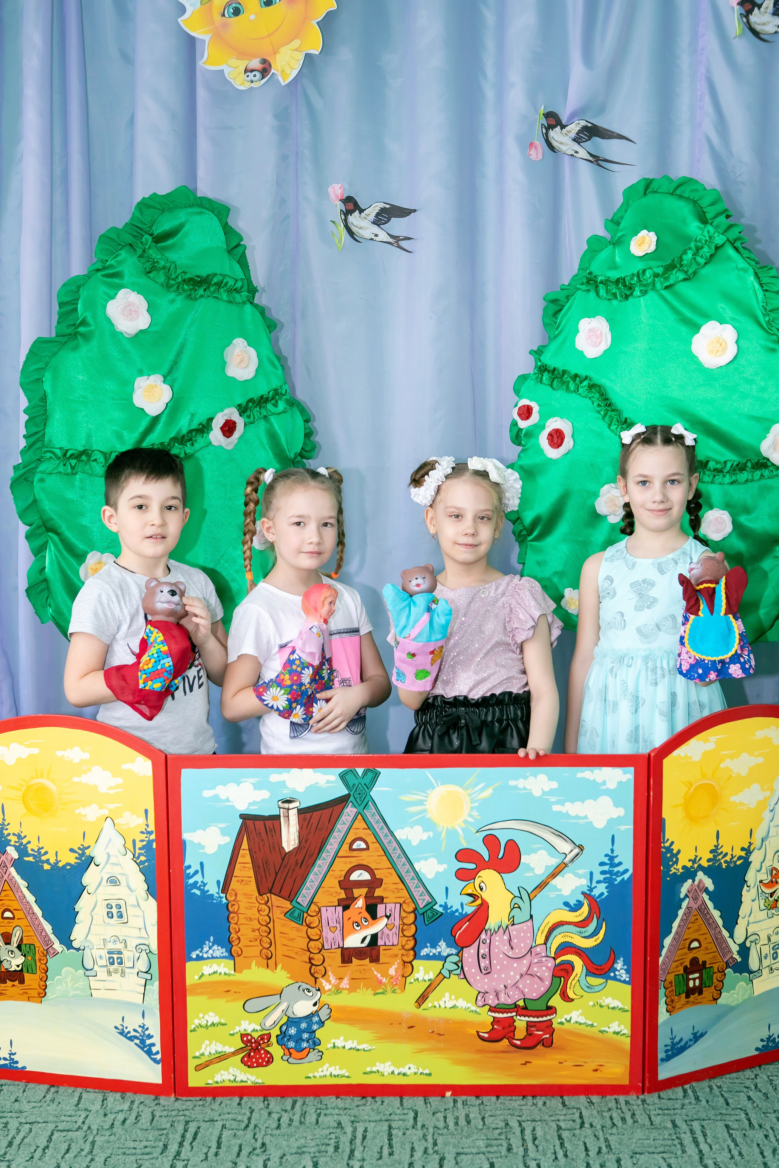 Съемка в детском саду. Выпускные фотокниги