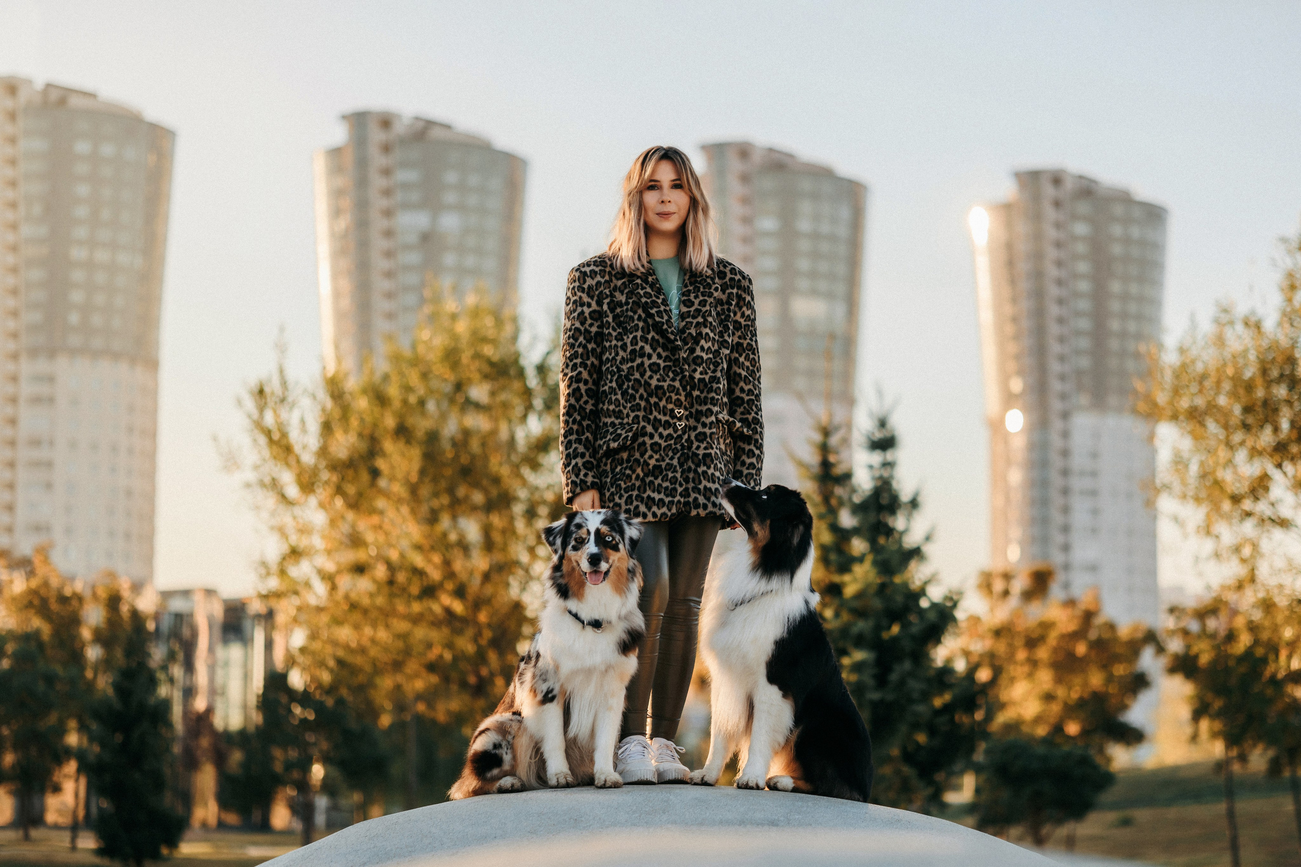 Аня, Чарли и Ева. Фотограф-анималист Елена Радченко, Москва