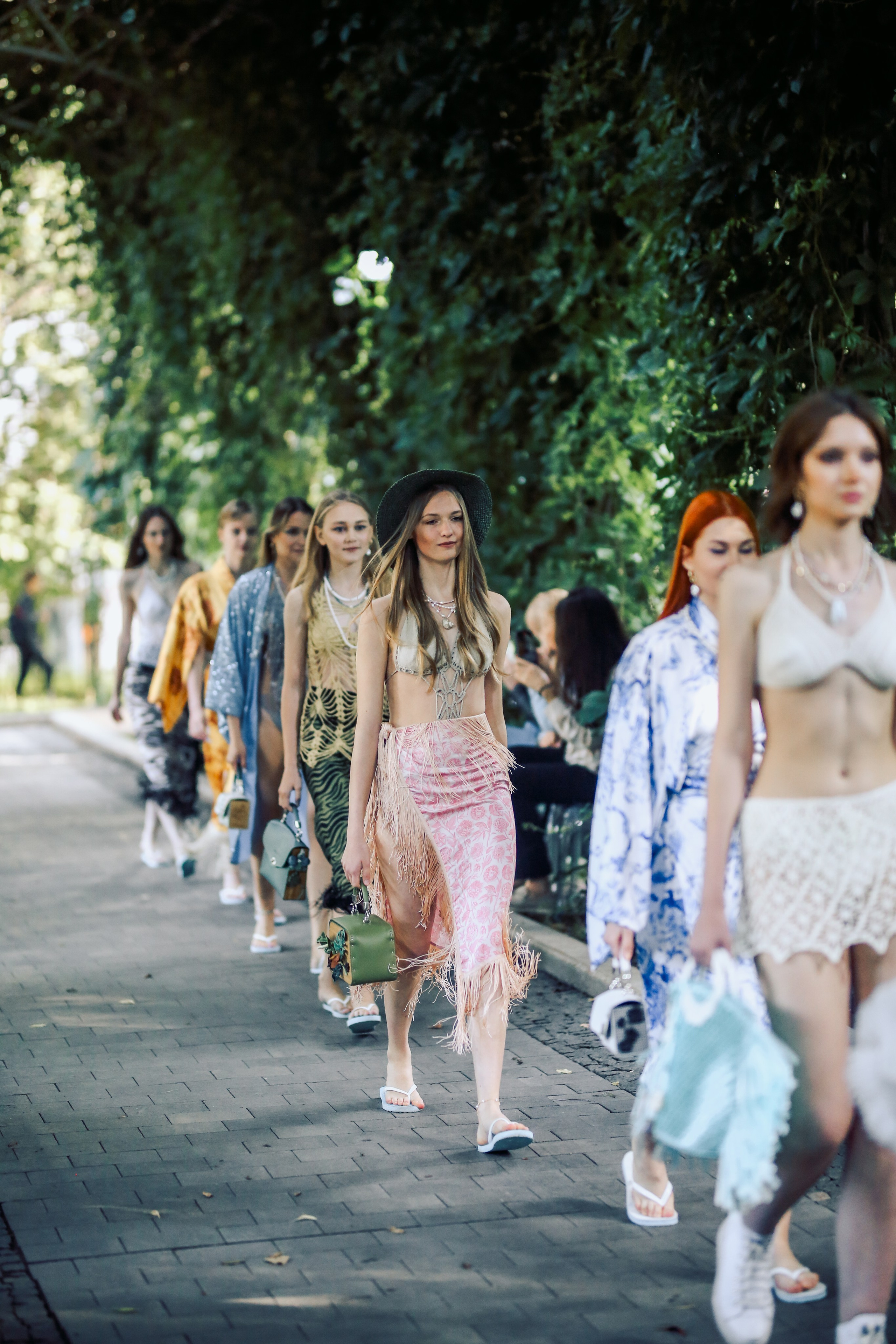 Зелёный подиум. Фотограф Анастасия Залевская