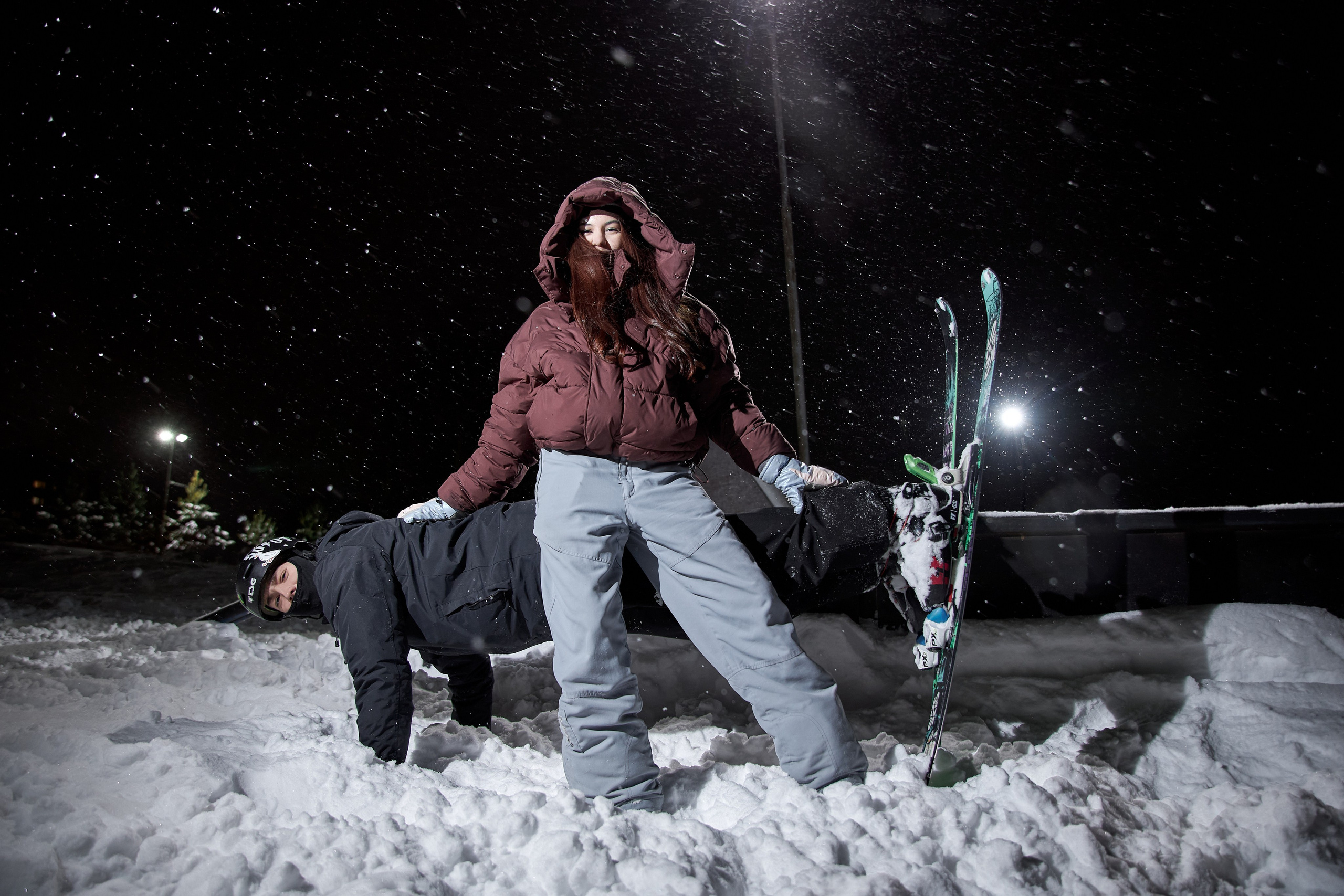 Сноубордисты. Фотограф Алексей Яковлев