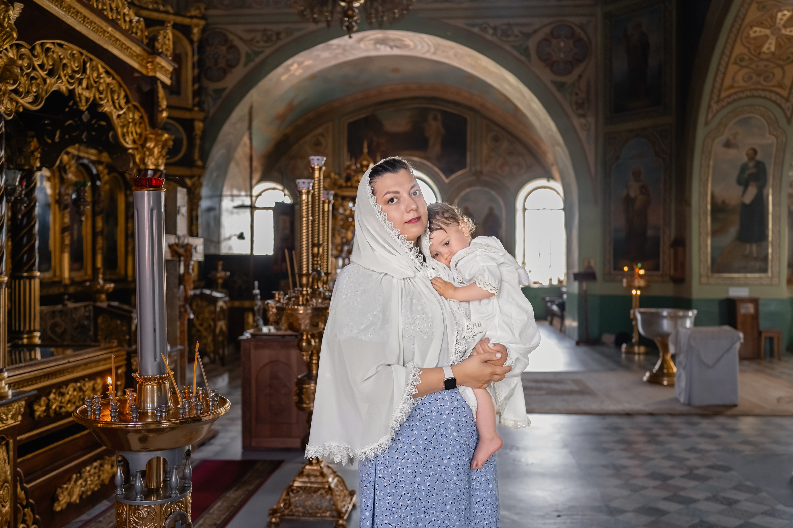 С. Городище. Храм Архангела Михаила. Церковный фотограф на Таинство Крещения и Венчания в Оренбурге и Оренбургской области Екатерина Белкина