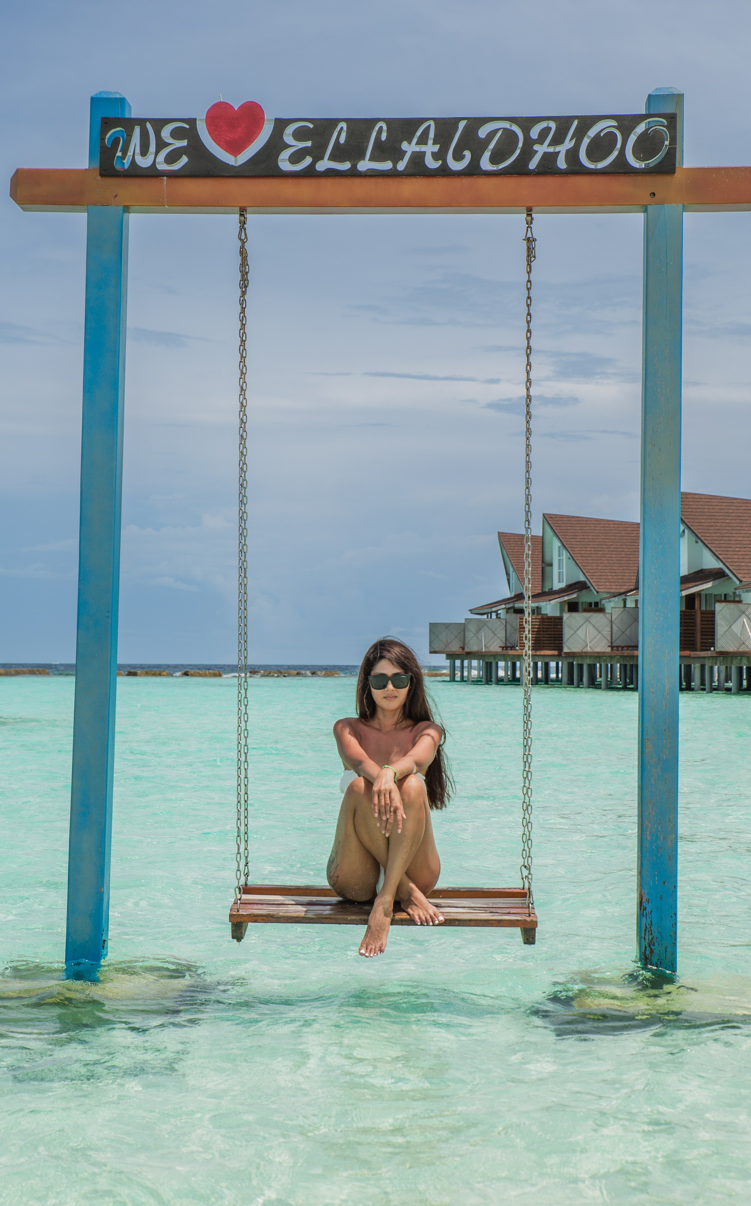 Portrait. Photographer in Maldives