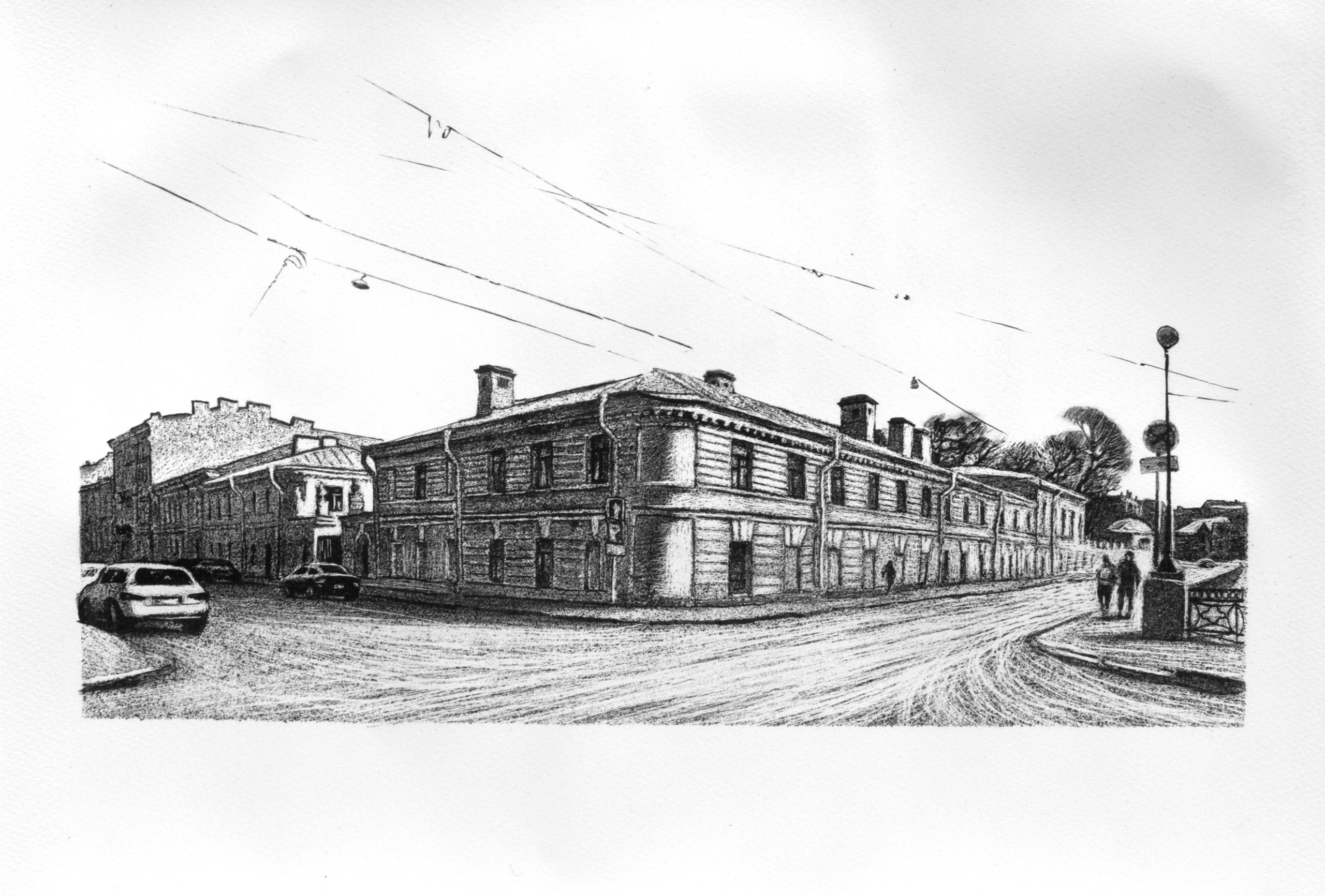 Университет. Альбом литографий. Ольга Васильева художник в Санкт-Петербурге