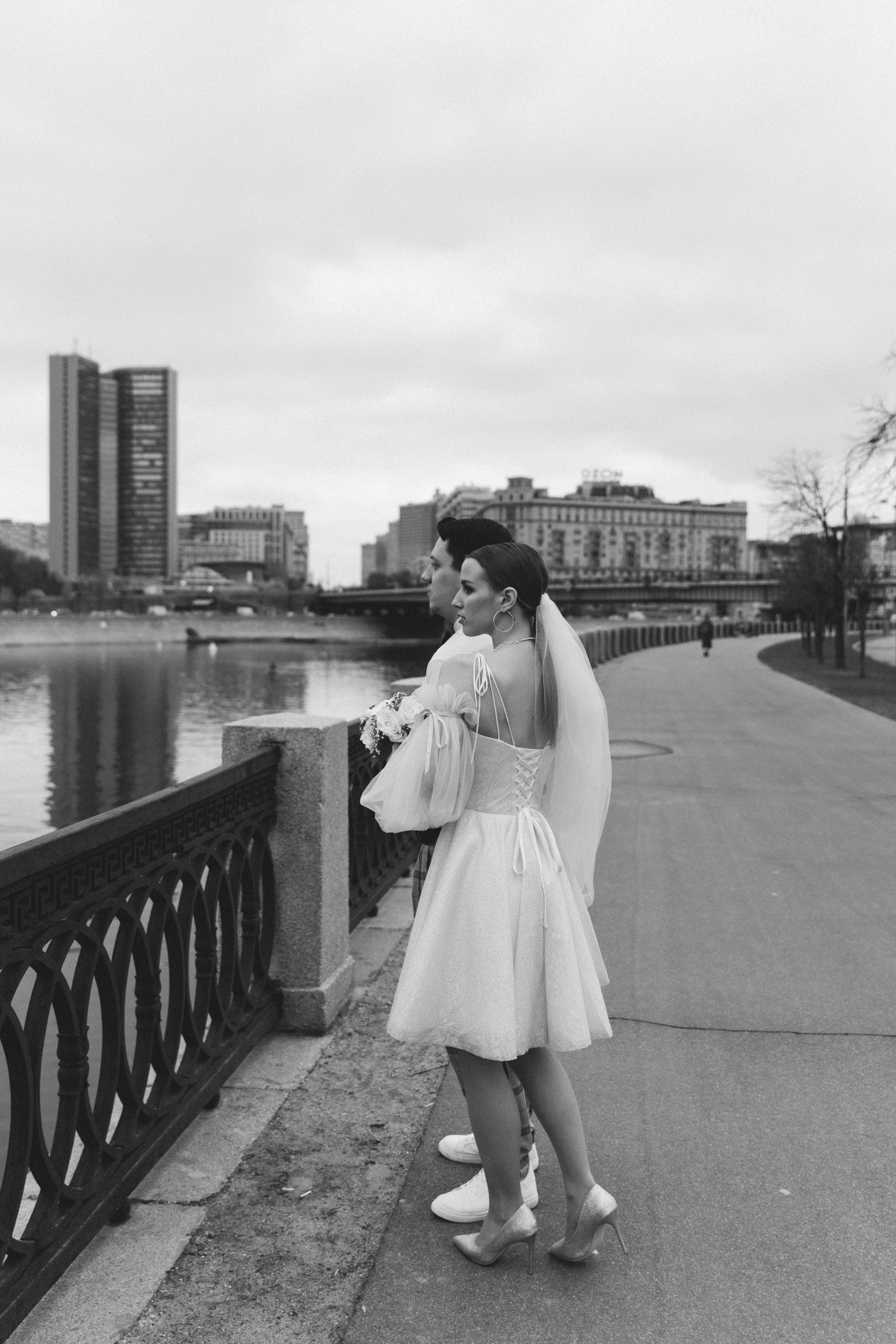 Свадебная фотосессия Романа и Елизаветы Ресторан Birds. Свадебный фотограф Домодедово Москва Катерина Алехина