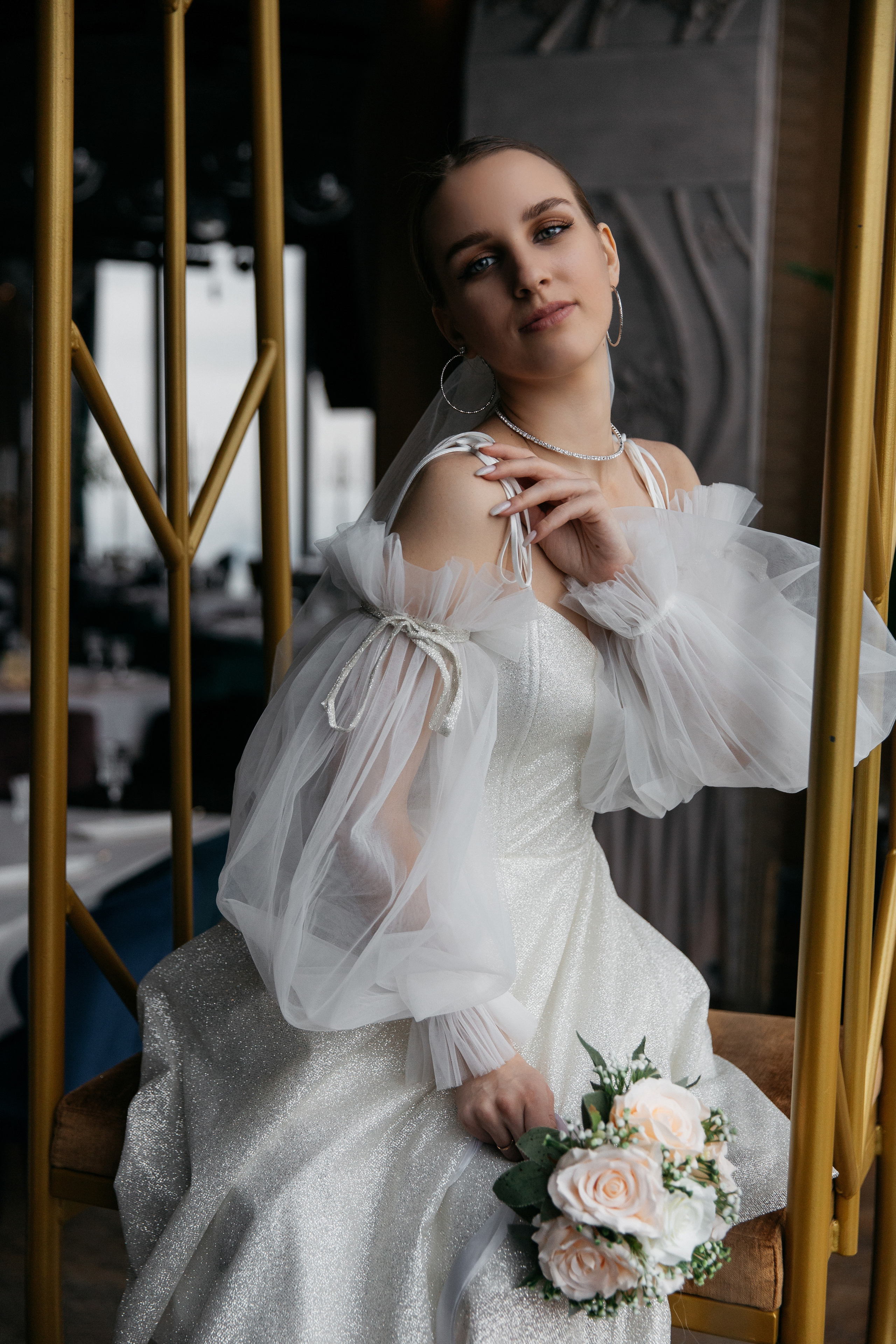 Свадебная фотосессия Романа и Елизаветы Ресторан Birds. Свадебный фотограф Домодедово Москва Катерина Алехина