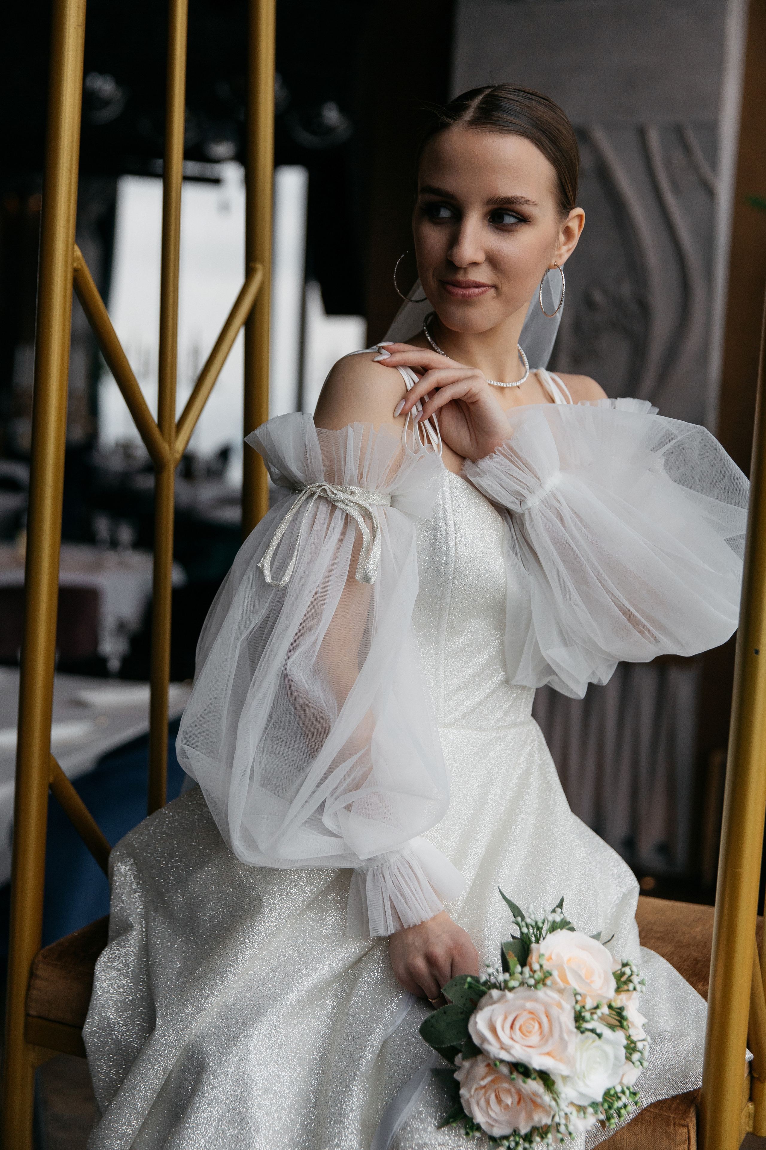 Свадебная фотосессия Романа и Елизаветы Ресторан Birds. Свадебный фотограф Домодедово Москва Катерина Алехина