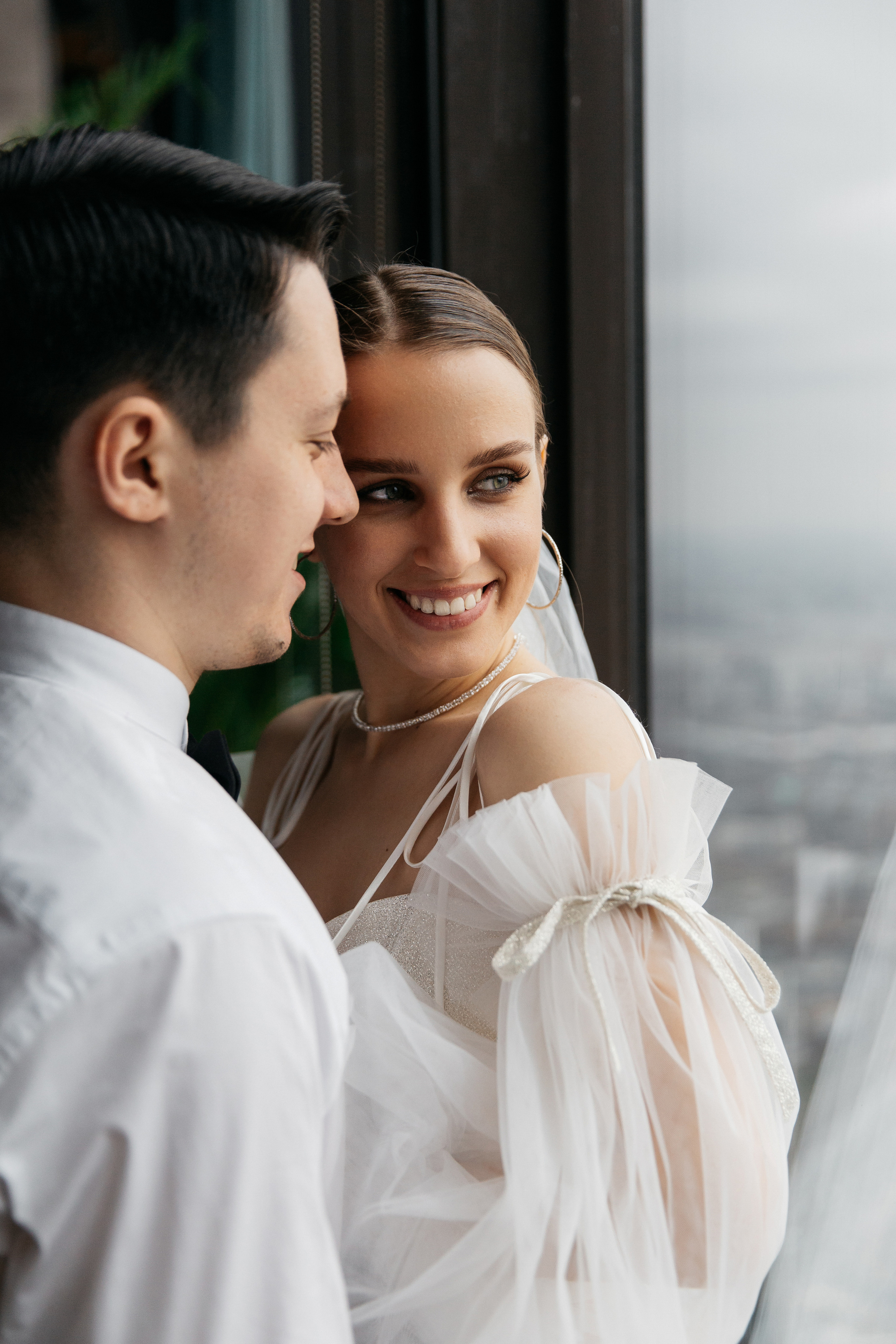 Свадебная фотосессия Романа и Елизаветы Ресторан Birds. Свадебный фотограф Домодедово Москва Катерина Алехина