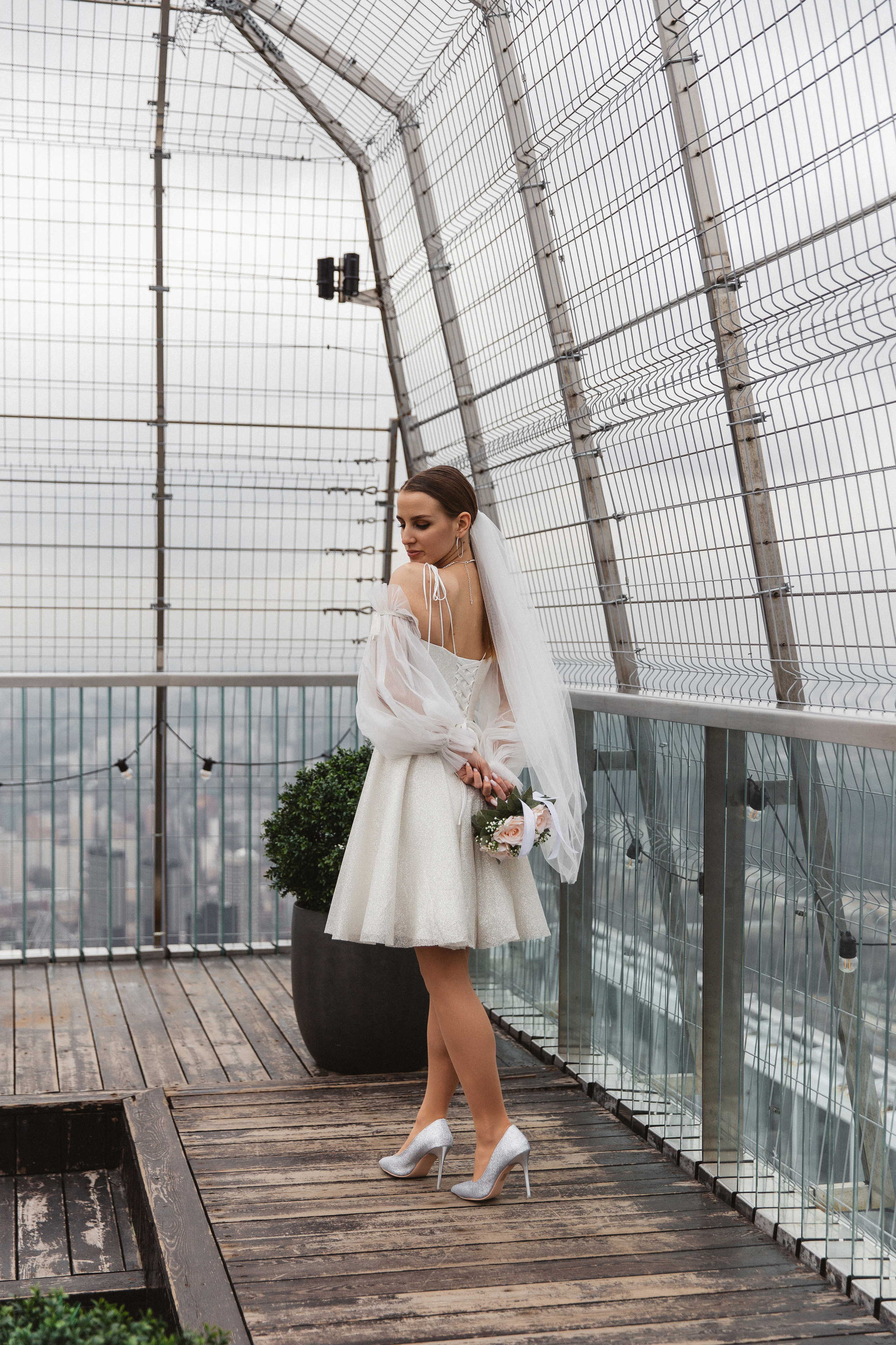 Свадебная фотосессия Романа и Елизаветы Ресторан Birds. Свадебный фотограф Домодедово Москва Катерина Алехина