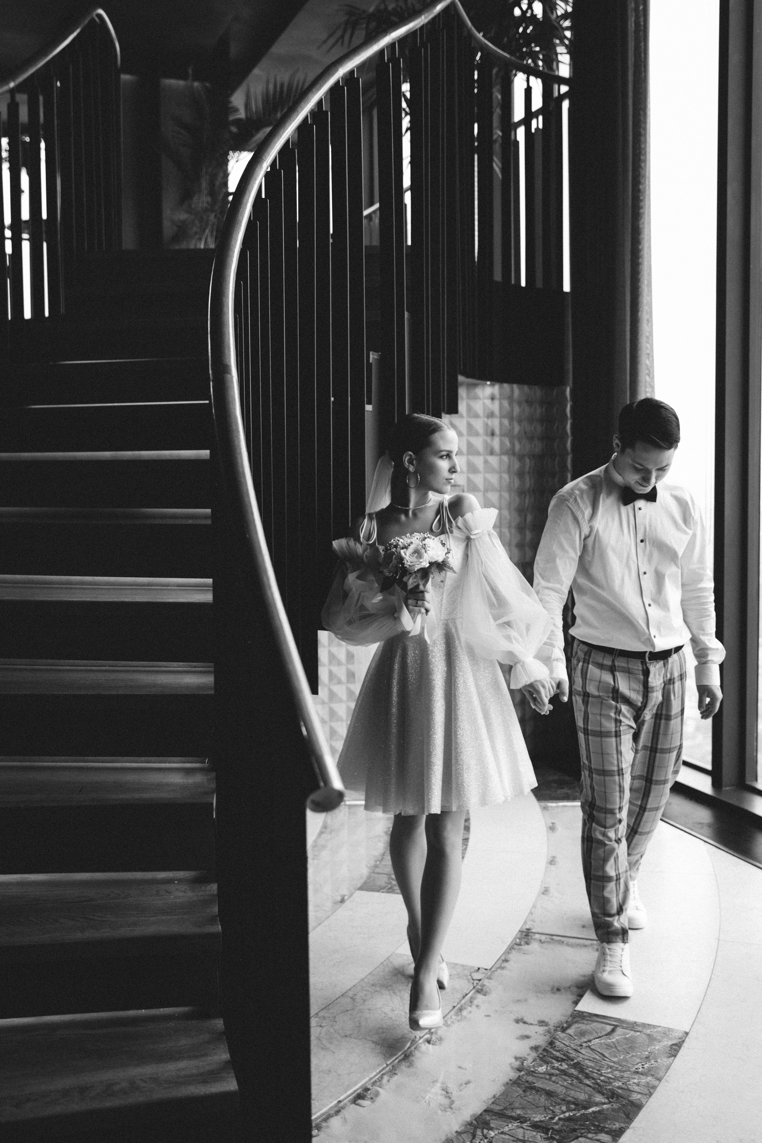 Свадебная фотосессия Романа и Елизаветы Ресторан Birds. Свадебный фотограф Домодедово Москва Катерина Алехина