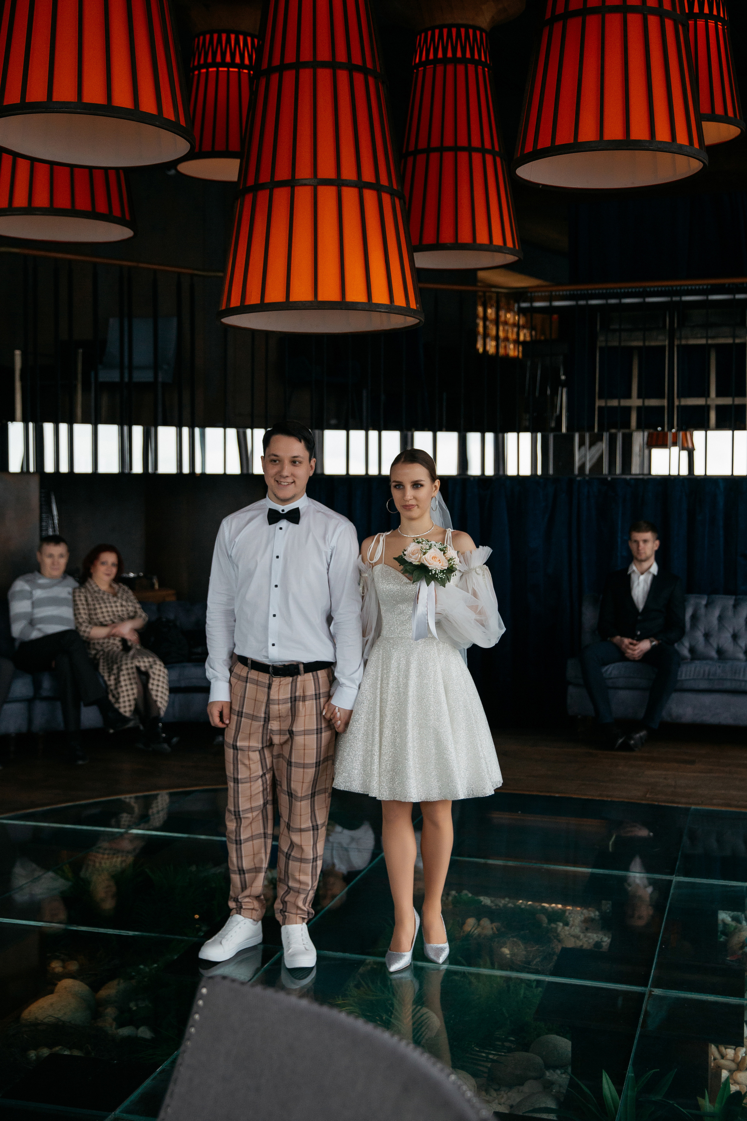 Свадебная фотосессия Романа и Елизаветы Ресторан Birds. Свадебный фотограф Домодедово Москва Катерина Алехина