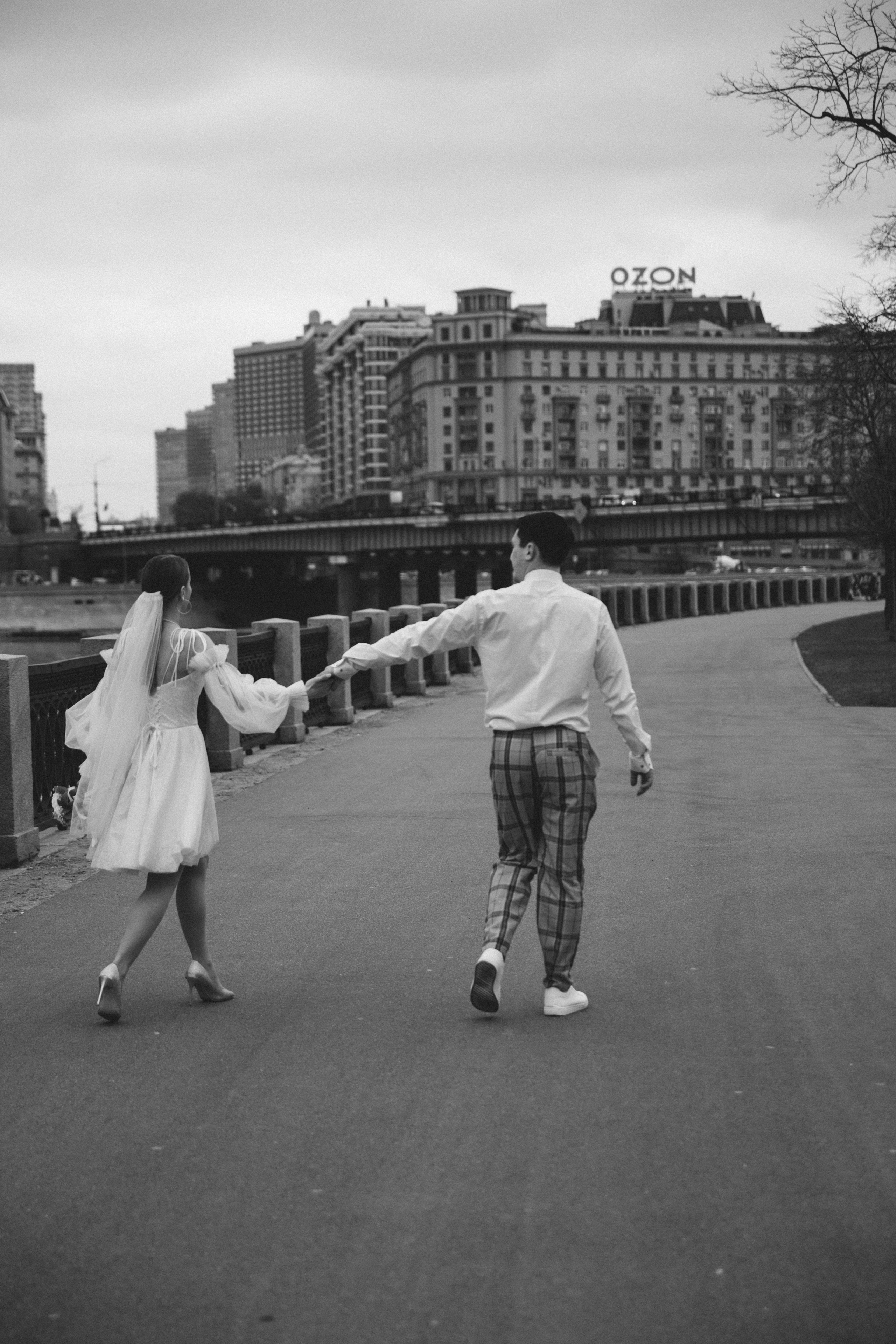 Свадебная фотосессия Романа и Елизаветы Ресторан Birds. Свадебный фотограф Домодедово Москва Катерина Алехина