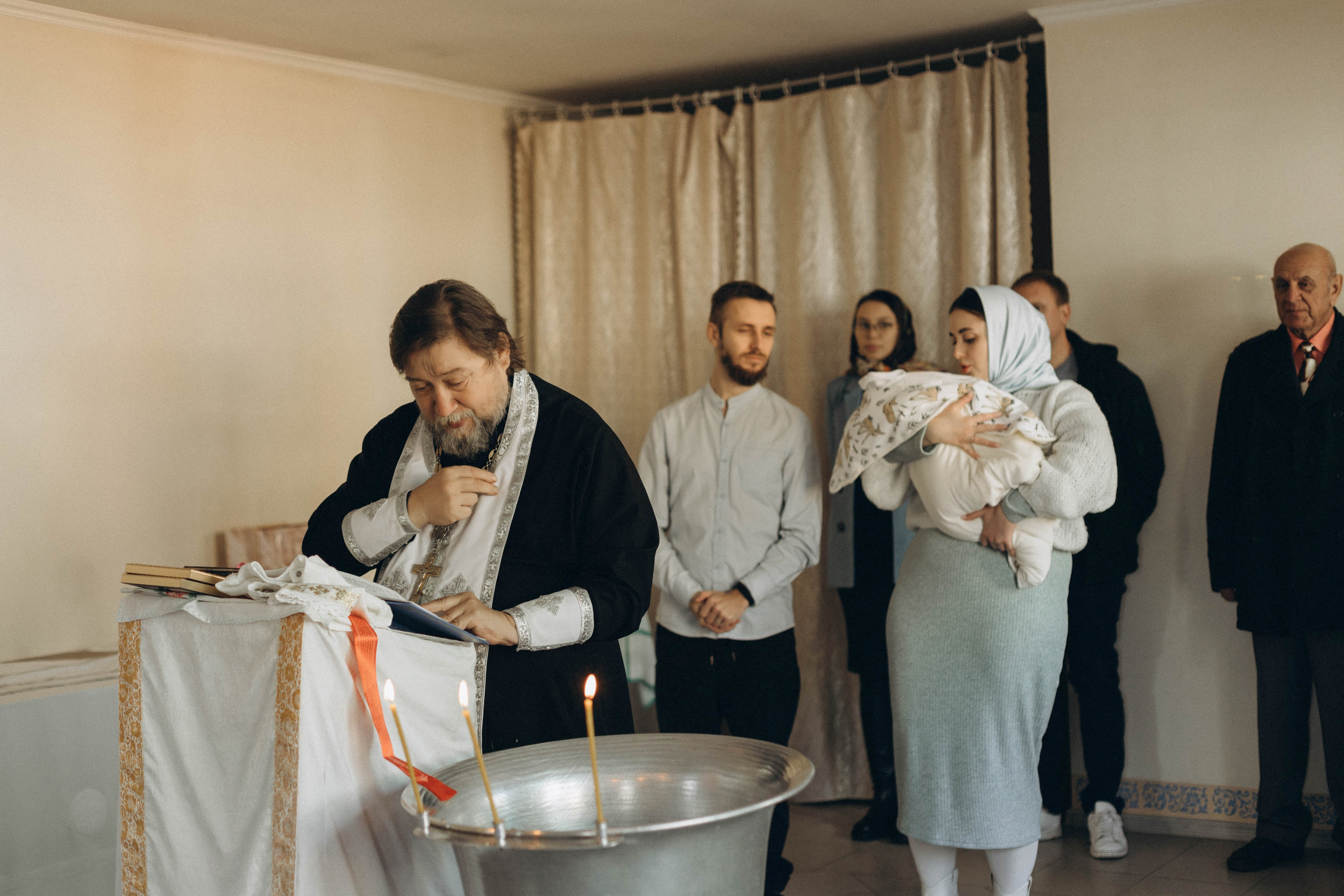 Крестины Александры. Портретный и свадебный фотограф в Астрахани Сабира Аубекерова