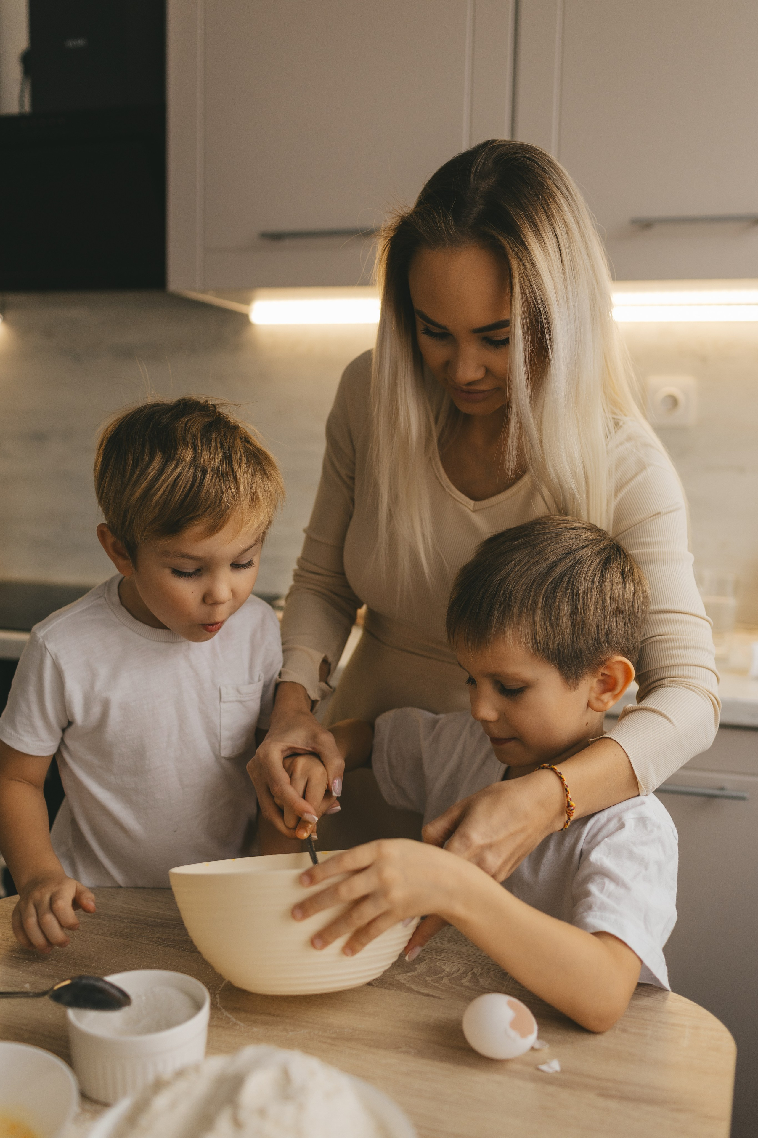 Готовим печеньки. Семейный и детский фотограф и видеограф в Москве, Дрокина Наталья