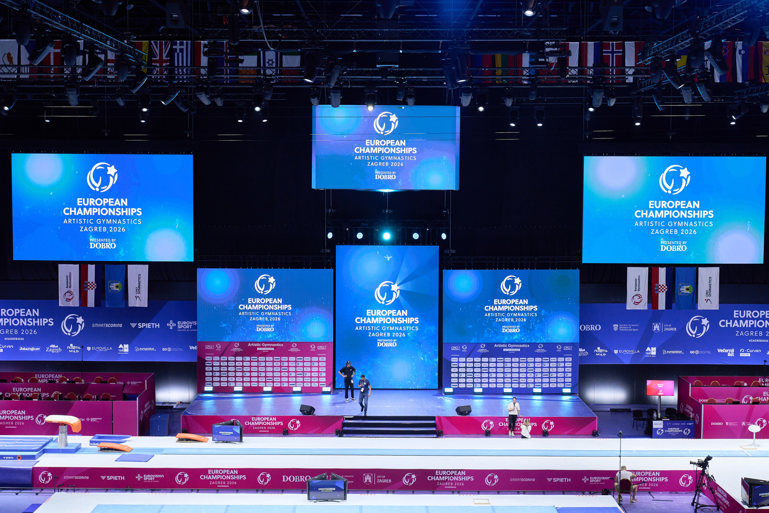 European Gymnastics Championships — Zagreb 2026. Event Lens Photo | @deevaden