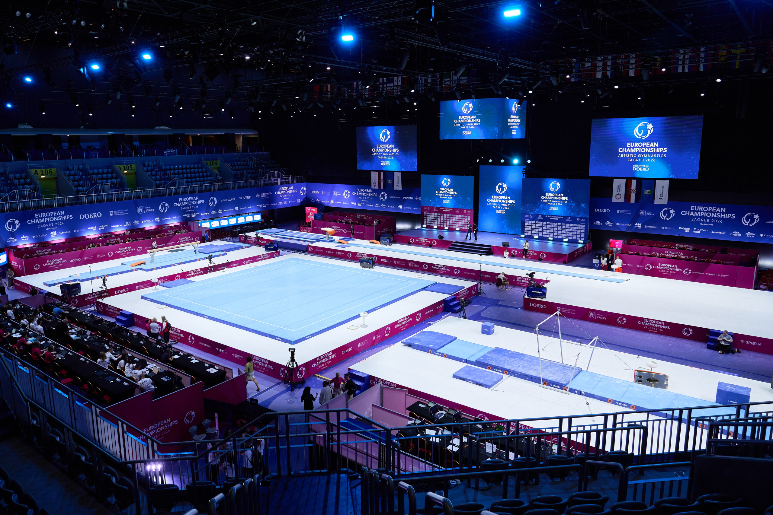 European Gymnastics Championships — Zagreb 2026. Event Lens Photo | @deevaden