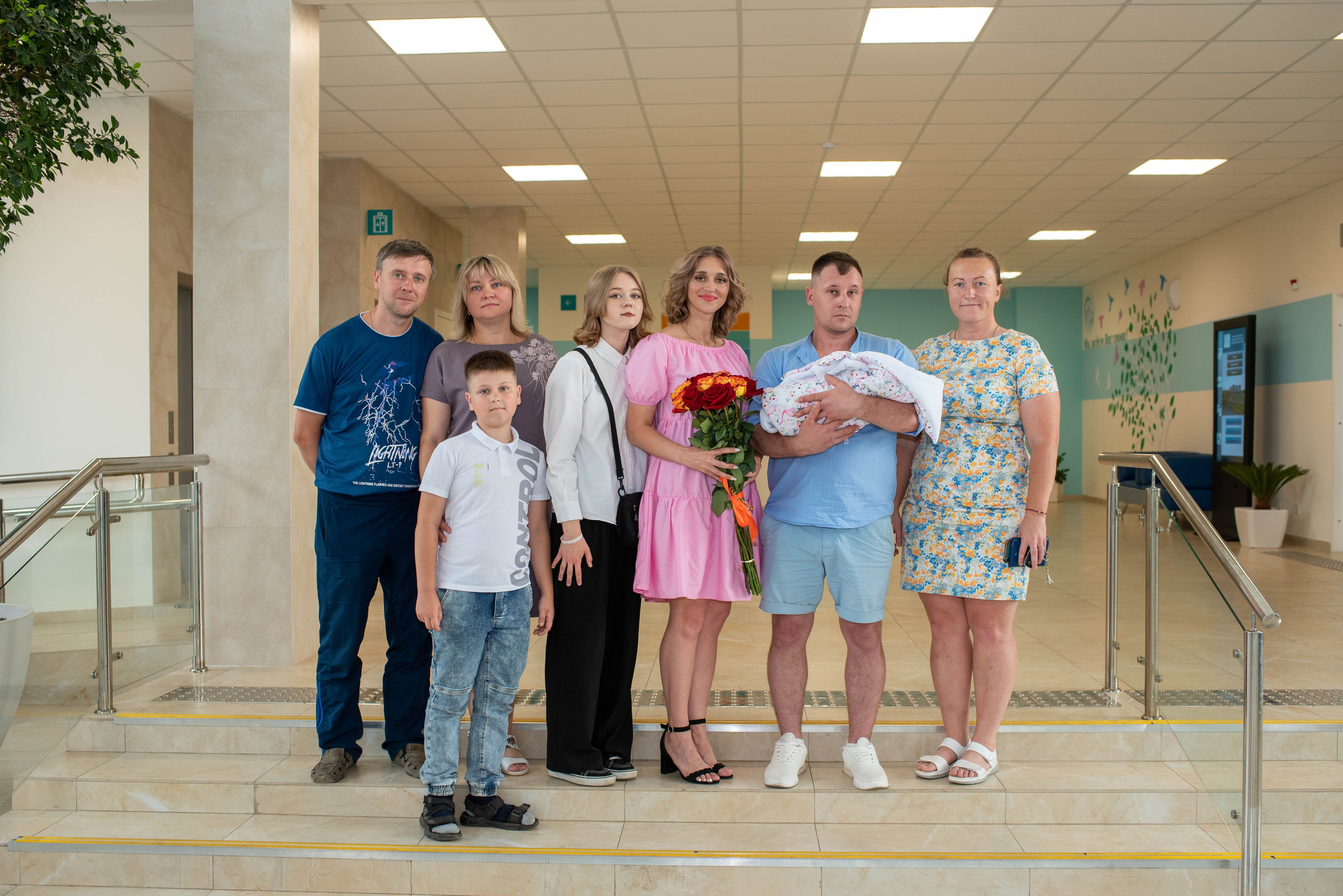 Выписка из роддома. Фотограф на Крещение и Венчание в Туле, детский и семейный фотограф