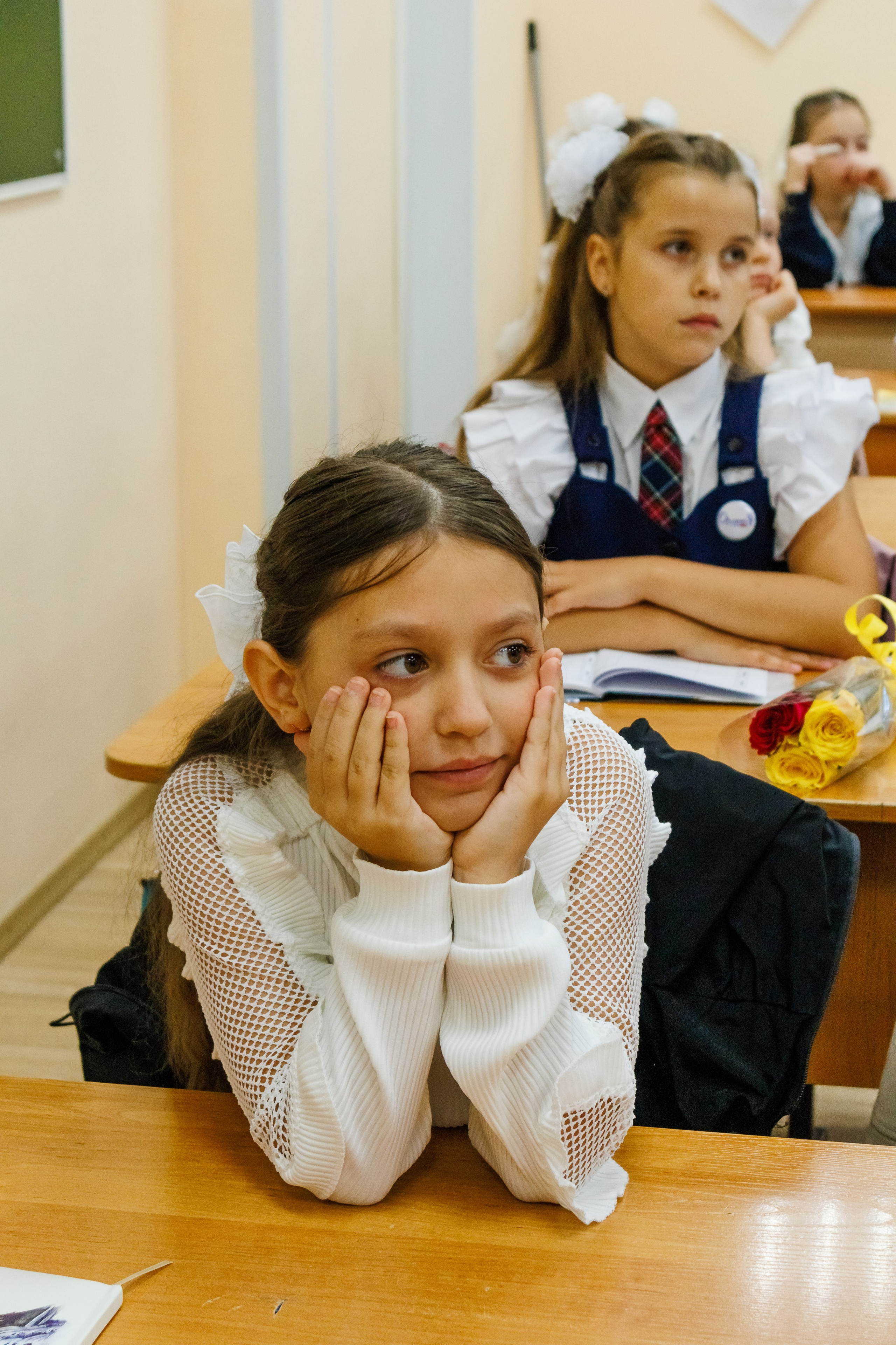 Первый урок школа 206. Фотограф в Новосибирске Евгений Маслов