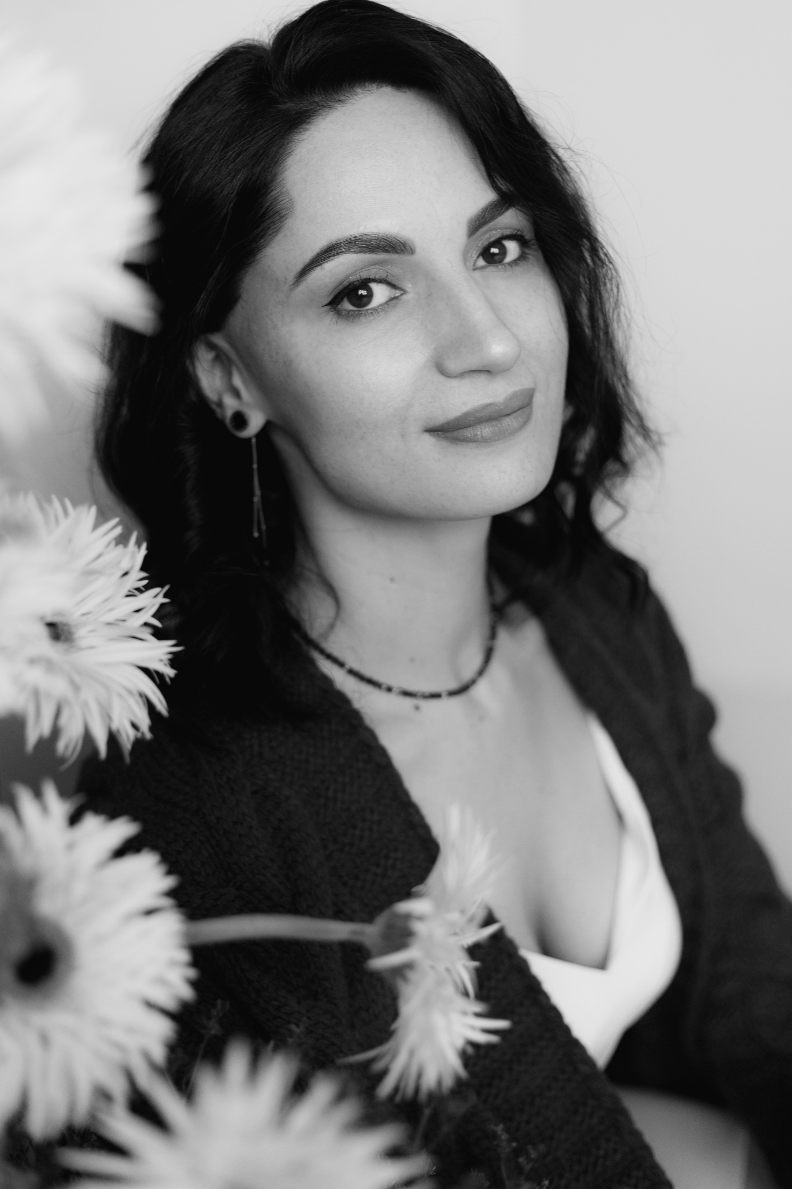 Цветочная фотосессия в фотостудии. Семейная фотосессия. Фотограф в Санкт-Петербурге, Анна Скворцова