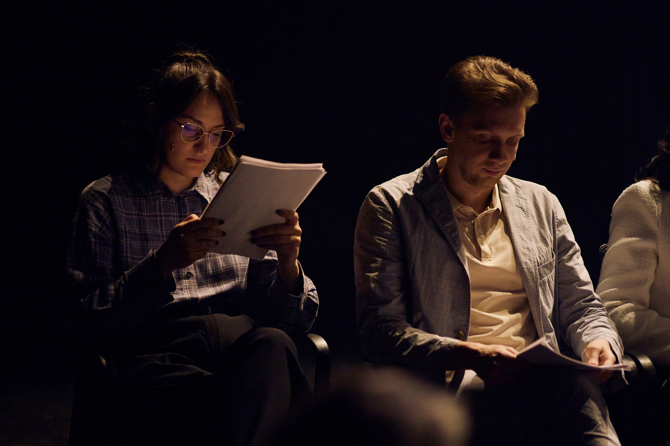 История Тони | читка пьесы. Фотограф Юлия Маринина